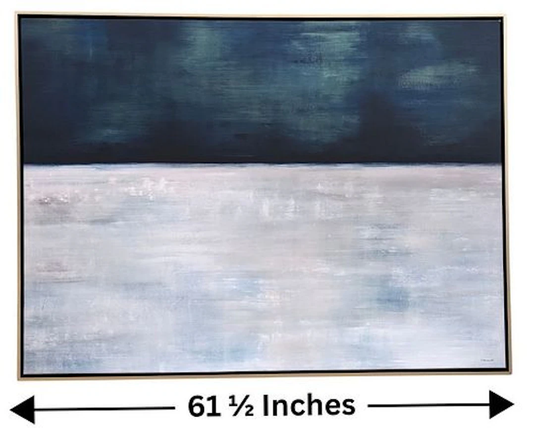 Sydney Edmunds (Born 1976) American, "Arctic Night" Large Framed Print