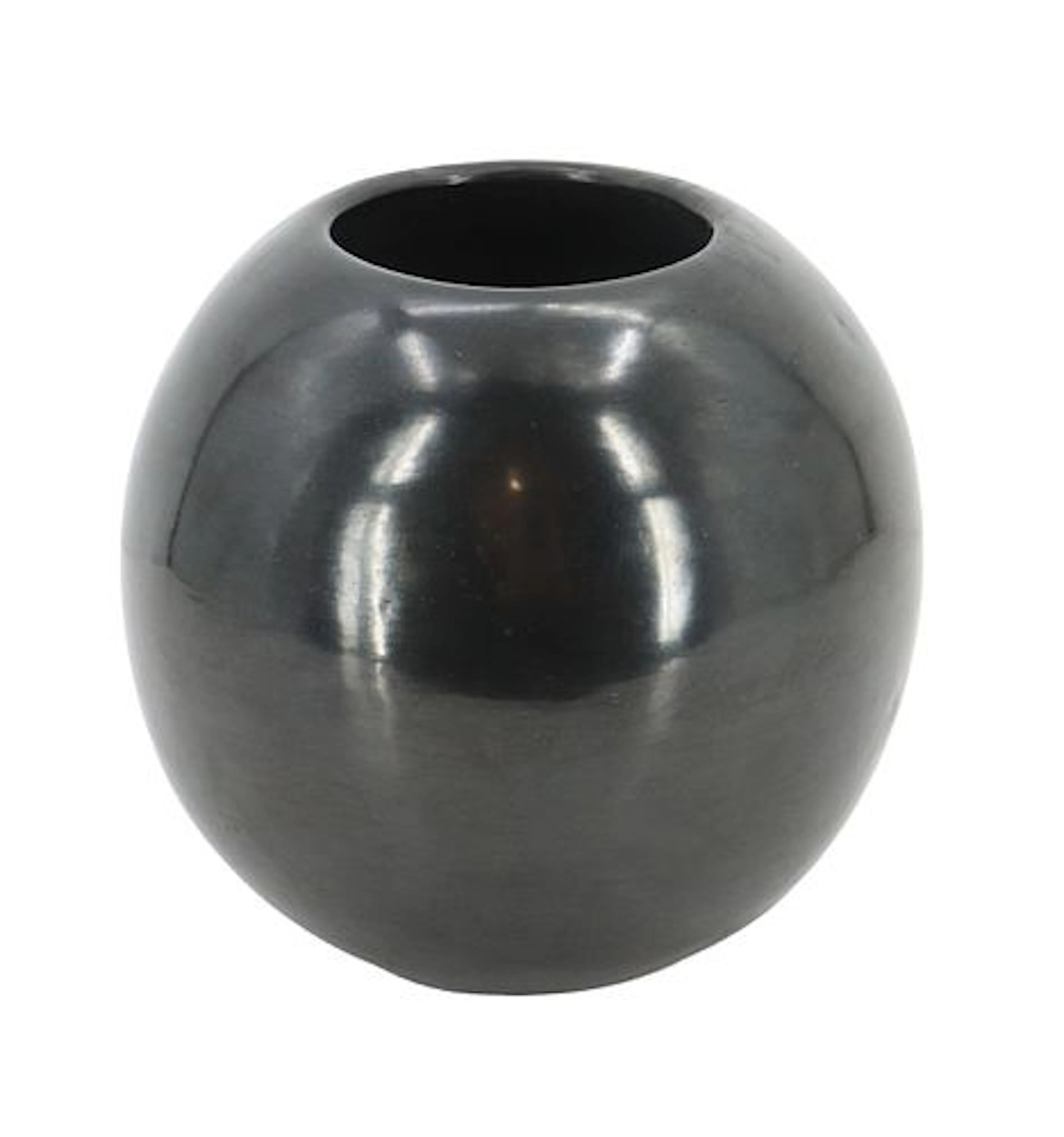 Lupita Martinez (1918-2006) Pueblo, Blackware Pottery Vase