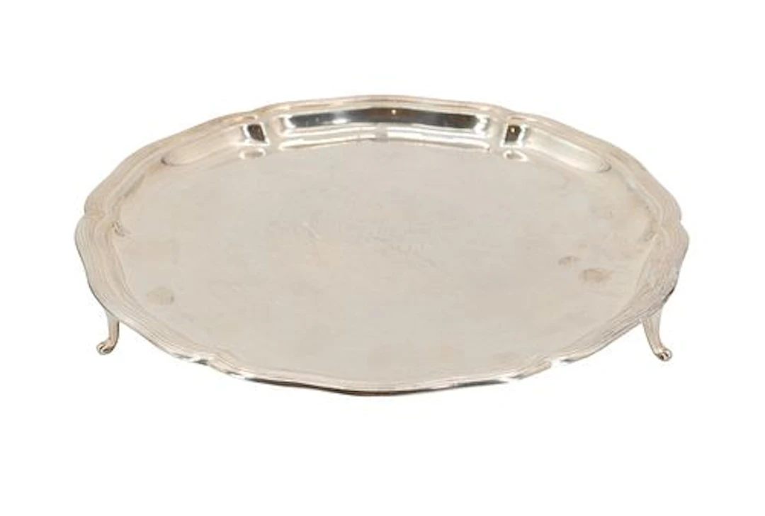 William Hutton & Sons Sheffield Sterling Silver Platter - 19.125 ozt.