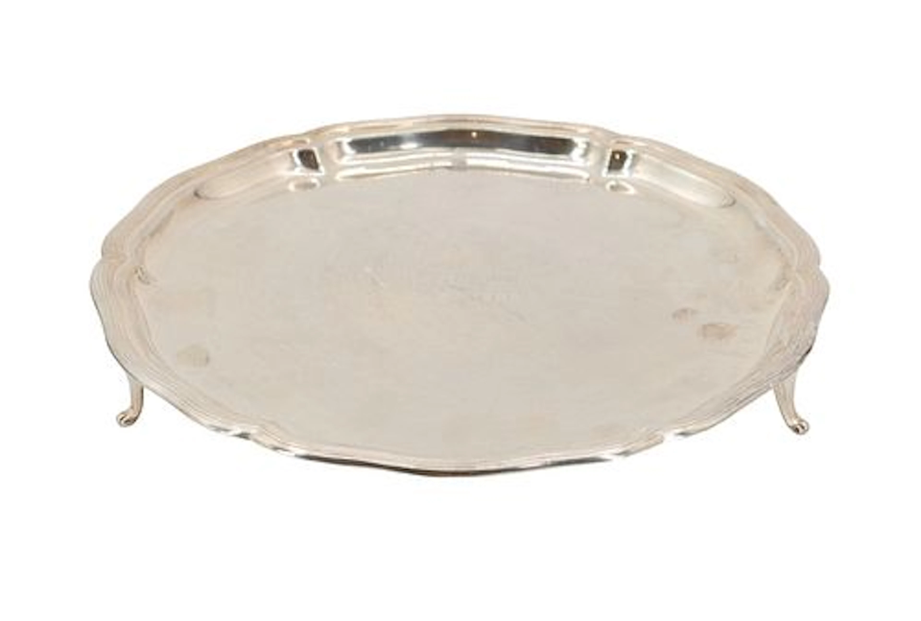 William Hutton & Sons Sheffield Sterling Silver Platter - 19.125 ozt.