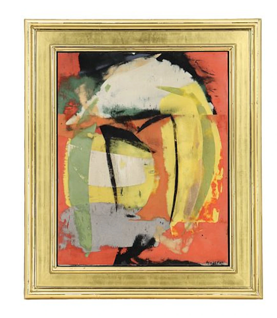 Michael Wright (1931-2025) American, Mixed Media on Panel Abstract