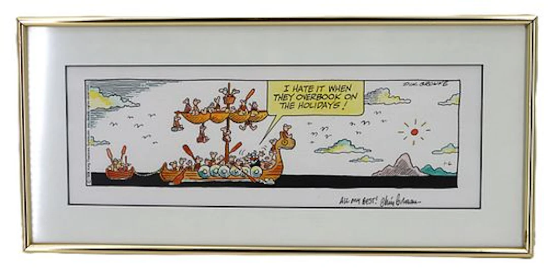 Dik Browne & Chris Browne Hand Colored Production Proof