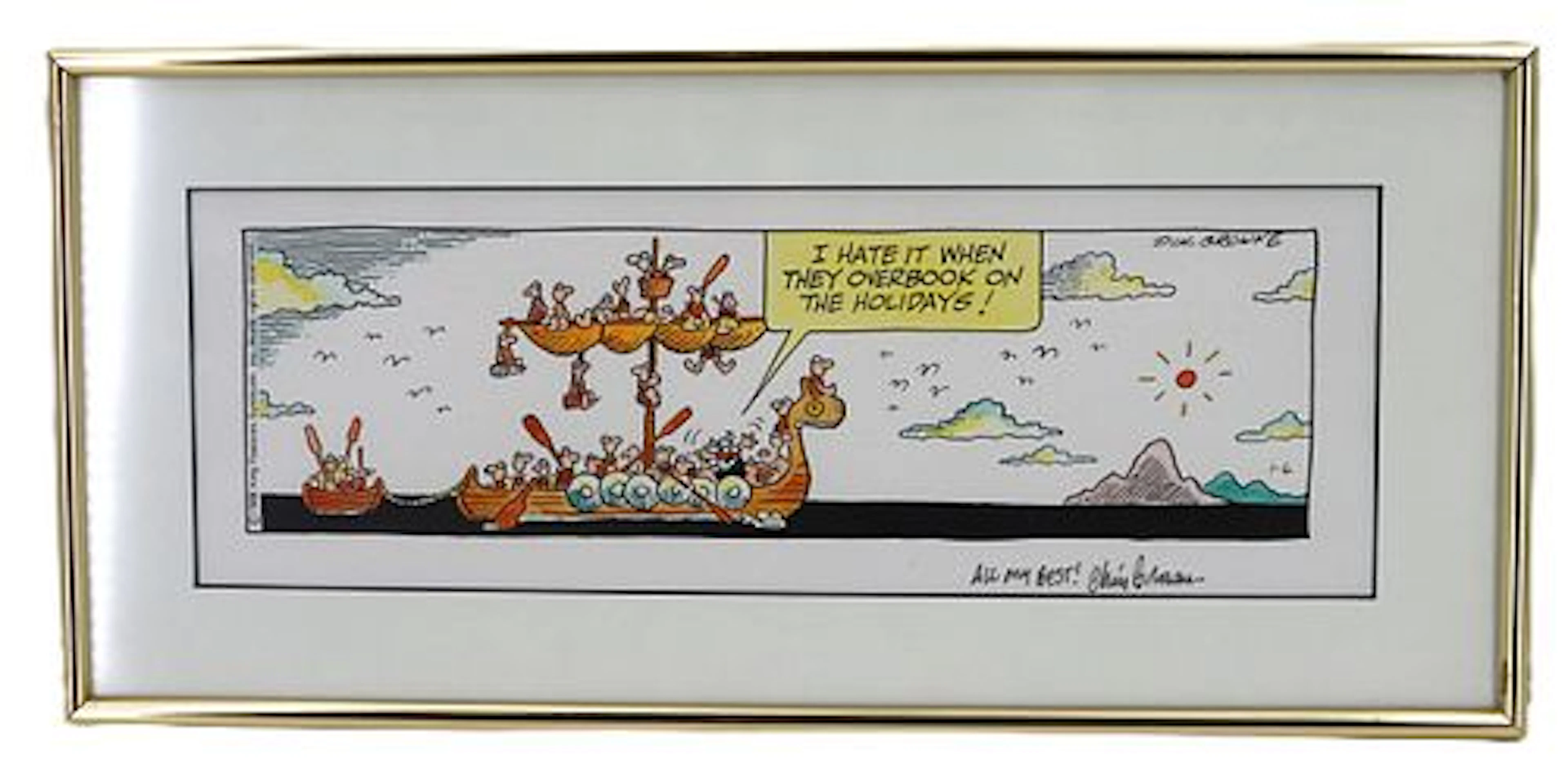Dik Browne & Chris Browne Hand Colored Production Proof