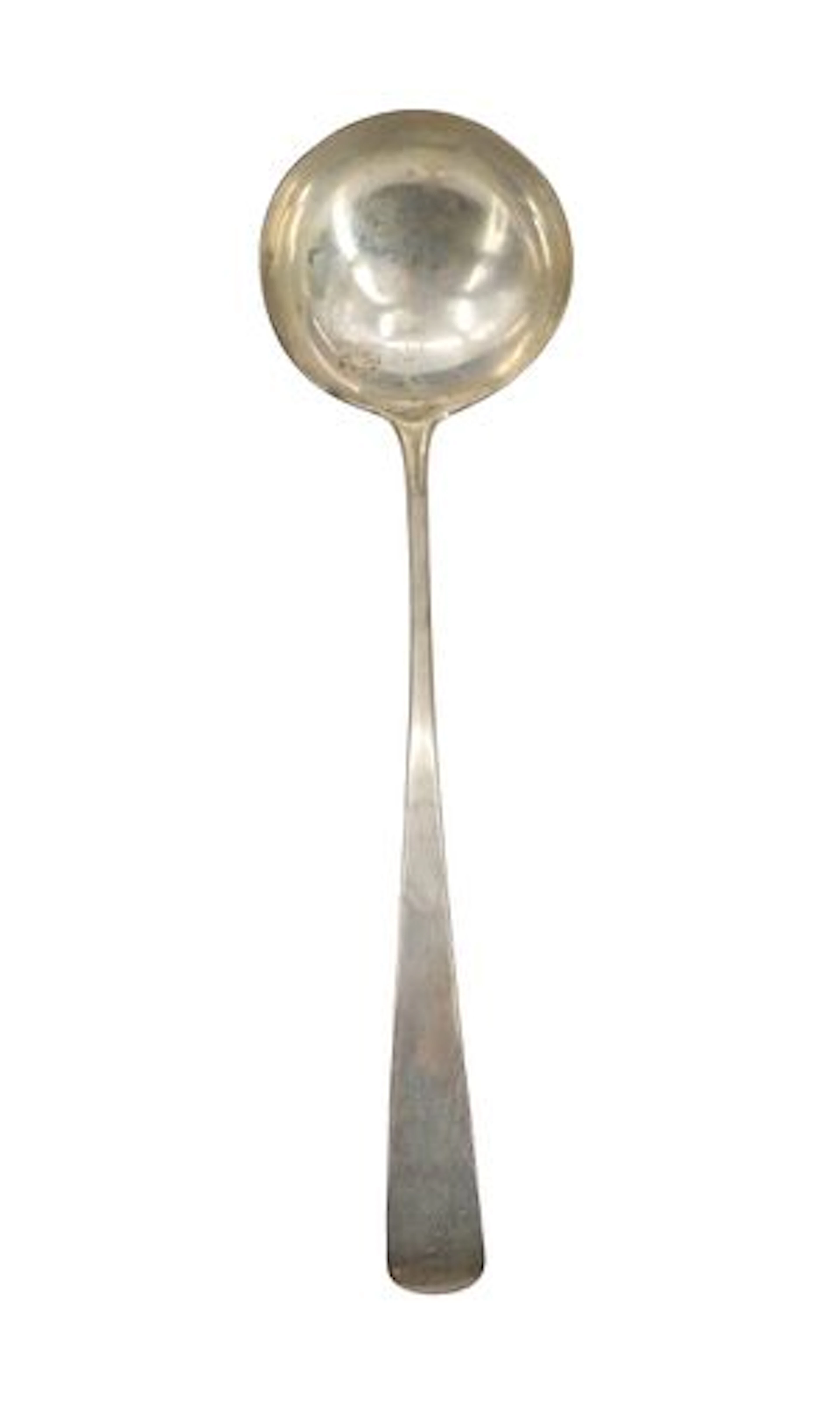 Antique Scottish Sterling Silver Soup Ladle - 6.640 ozt.