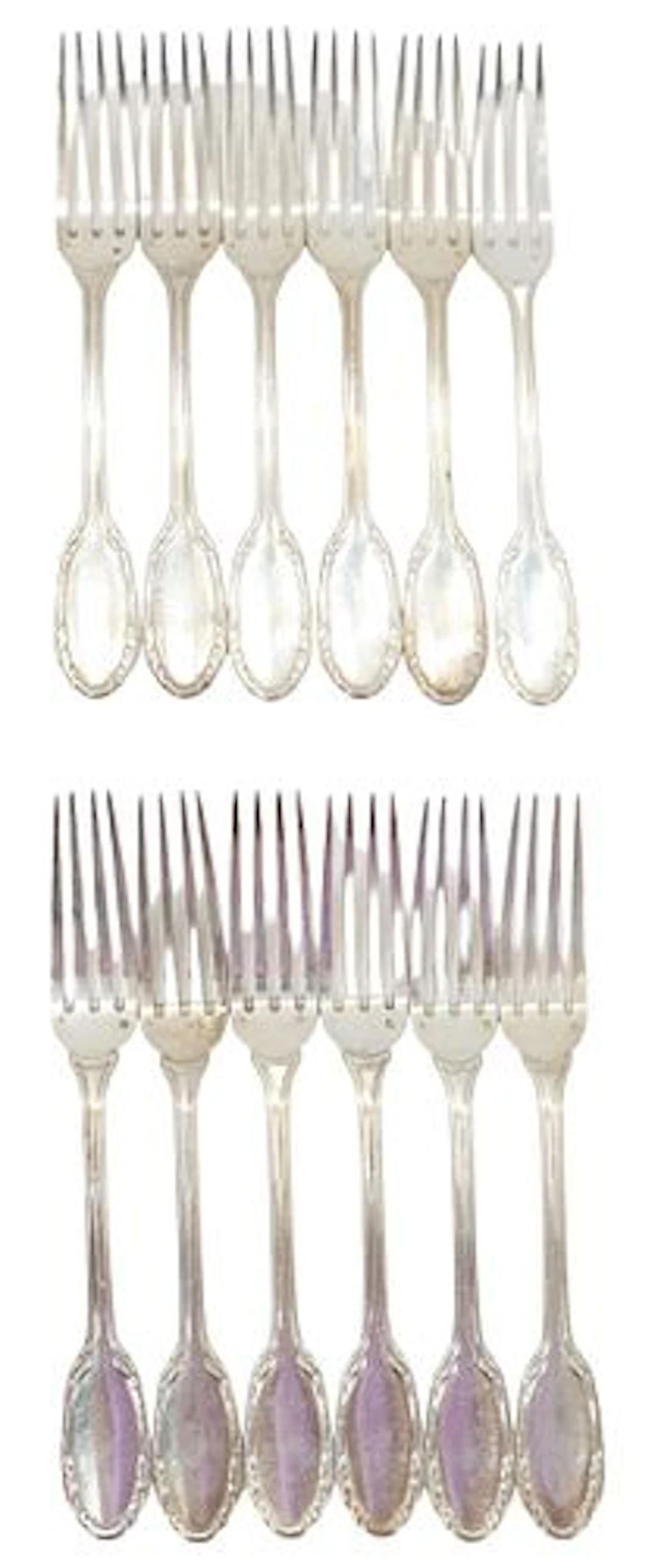 (12) French Gustav Keller .950 Silver Spoons - 36.475 ozt.