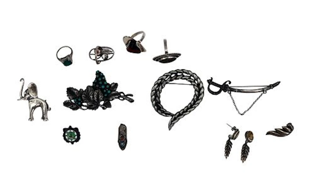 Collection of Sterling Silver Jewelry - Gross 3.220 ozt.