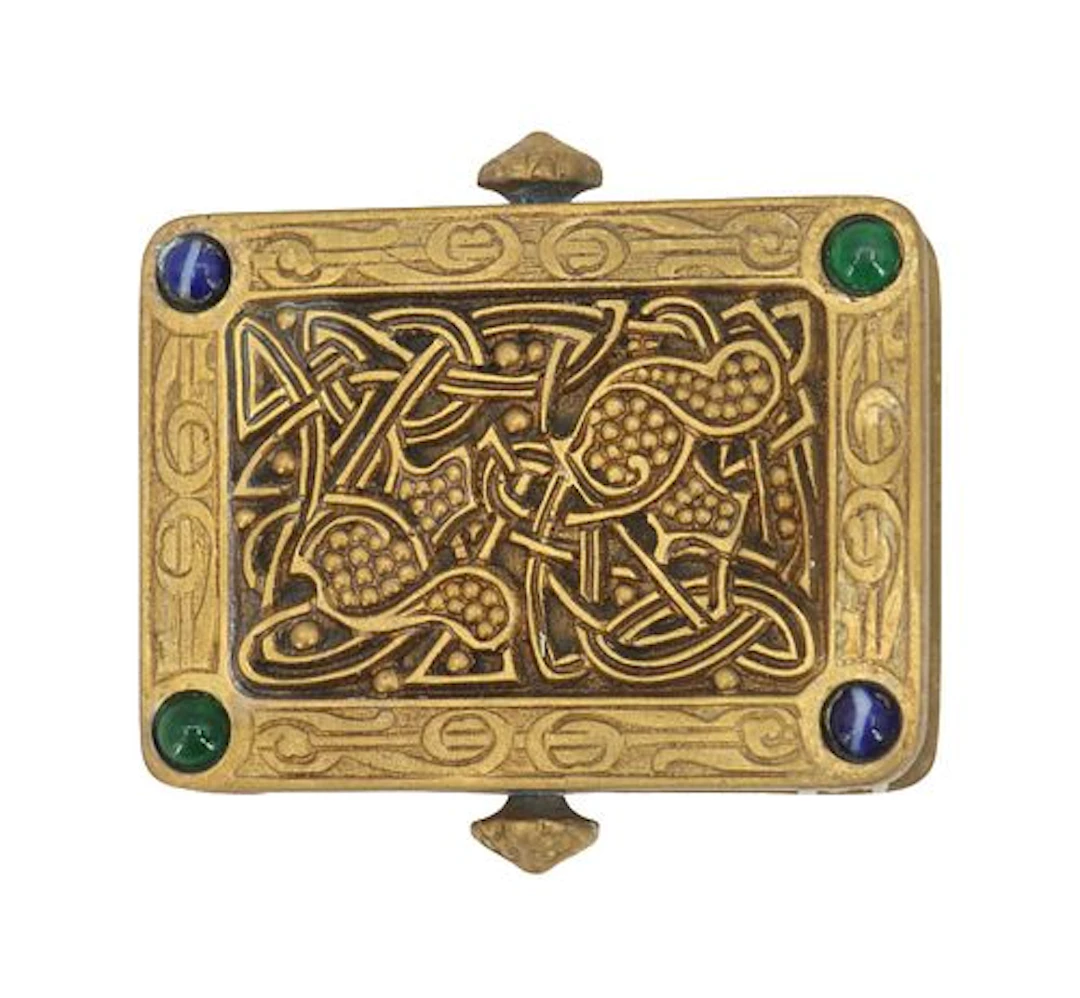 Tiffany Studios Gilt Bronze "Ninth Century" Clip