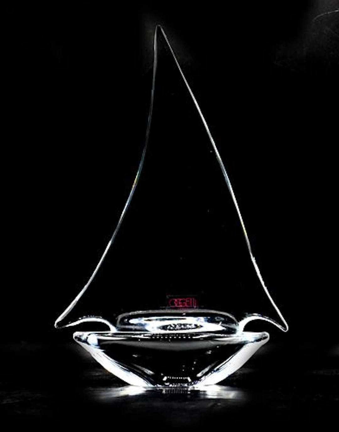 Italian Oggetti Venetian Art Glass Sail Boat Sculpture