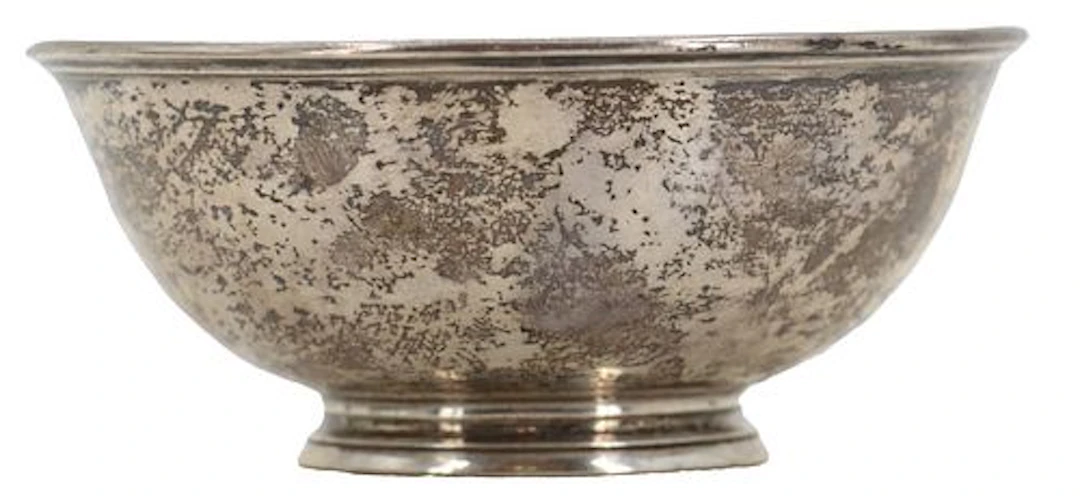 Antique Arthur J. Stone Workshop Sterling Silver Paul Revere Style