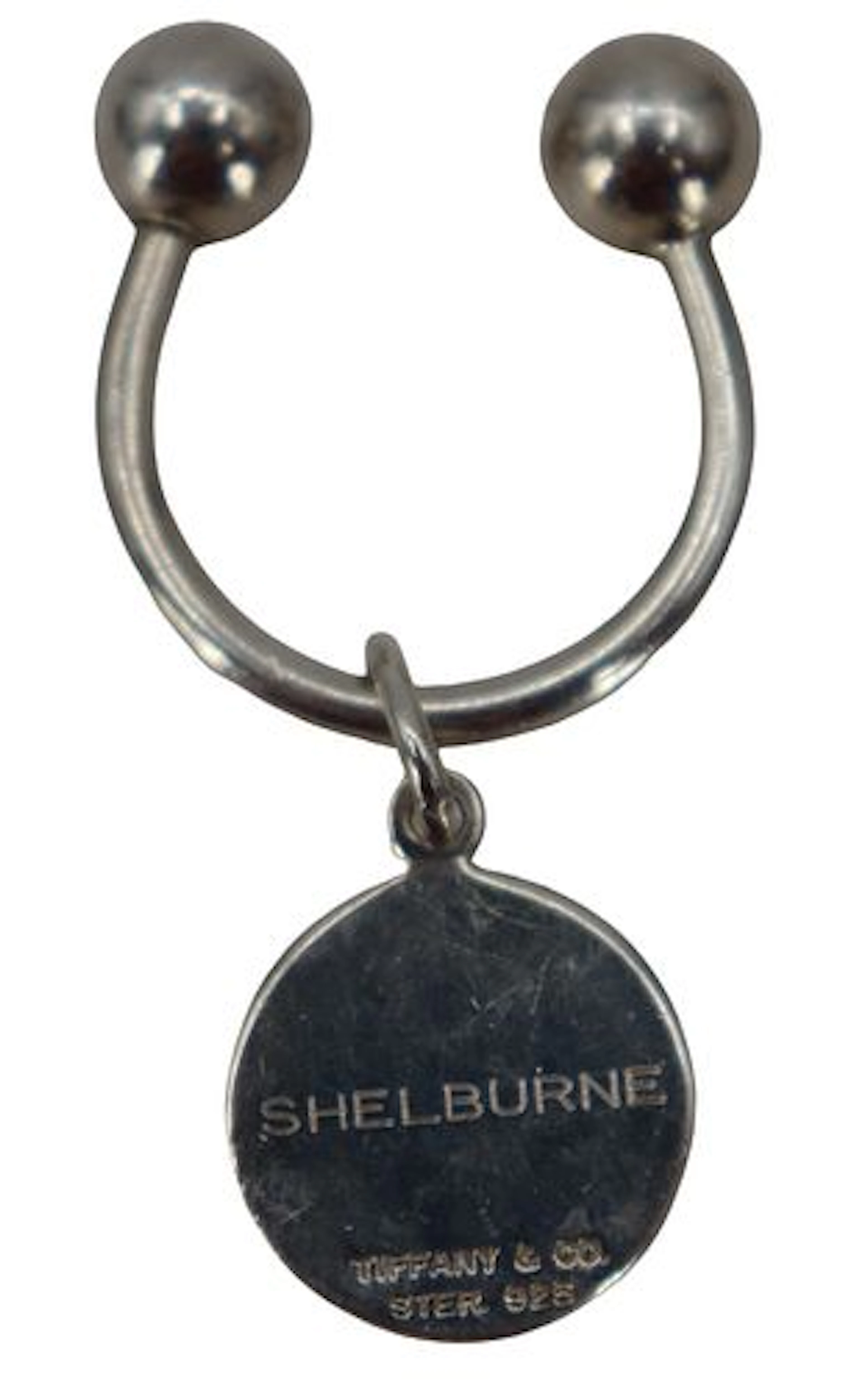 Tiffany & Co Sterling Silver Key Ring - 0.325 ozt.