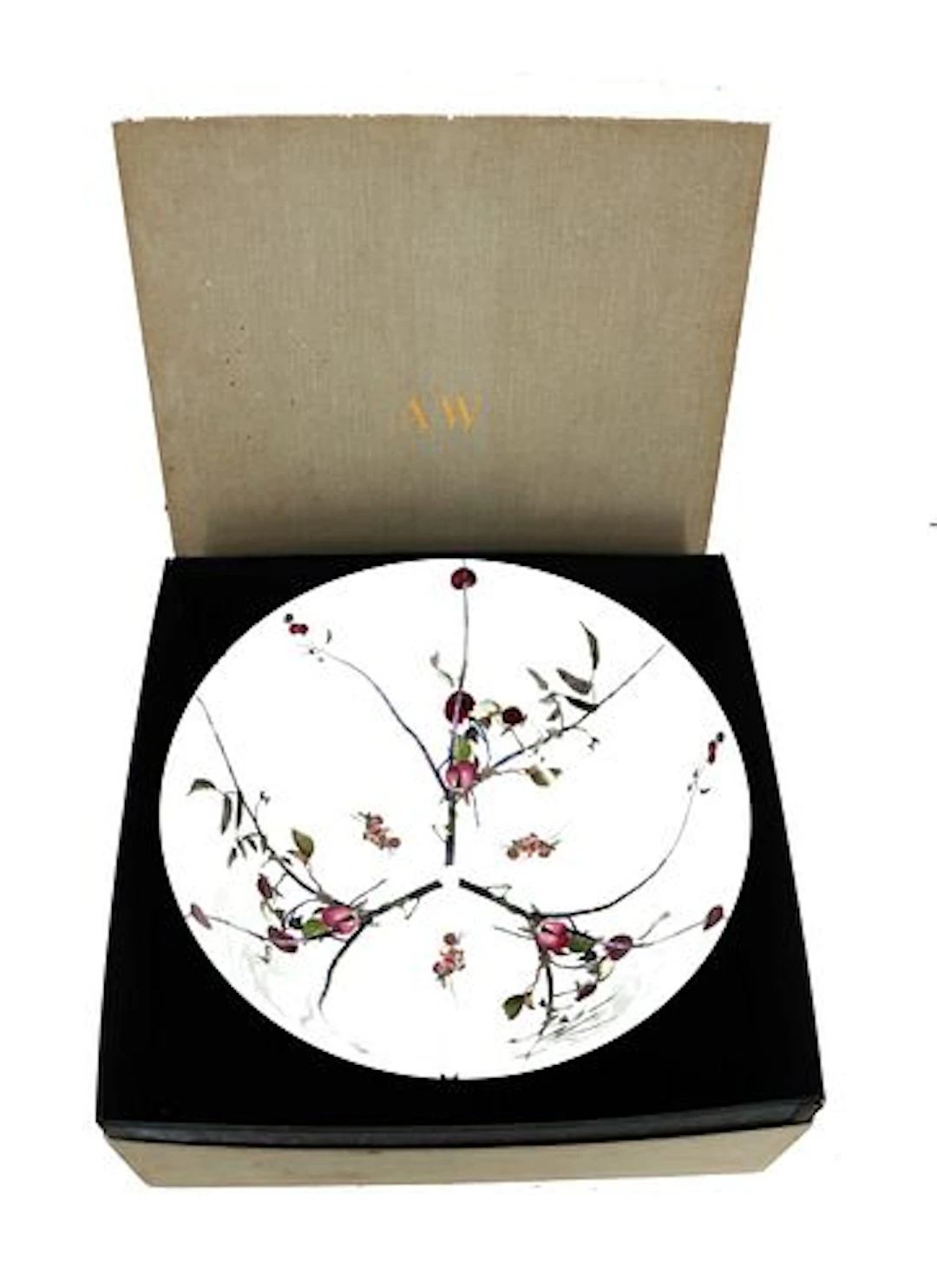 Vintage Royal Doulton "Apple Blossom" Fine Bone China Display Plate