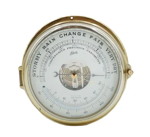 Schatz Compensated Precision Barometer & Thermometer | Barnebys