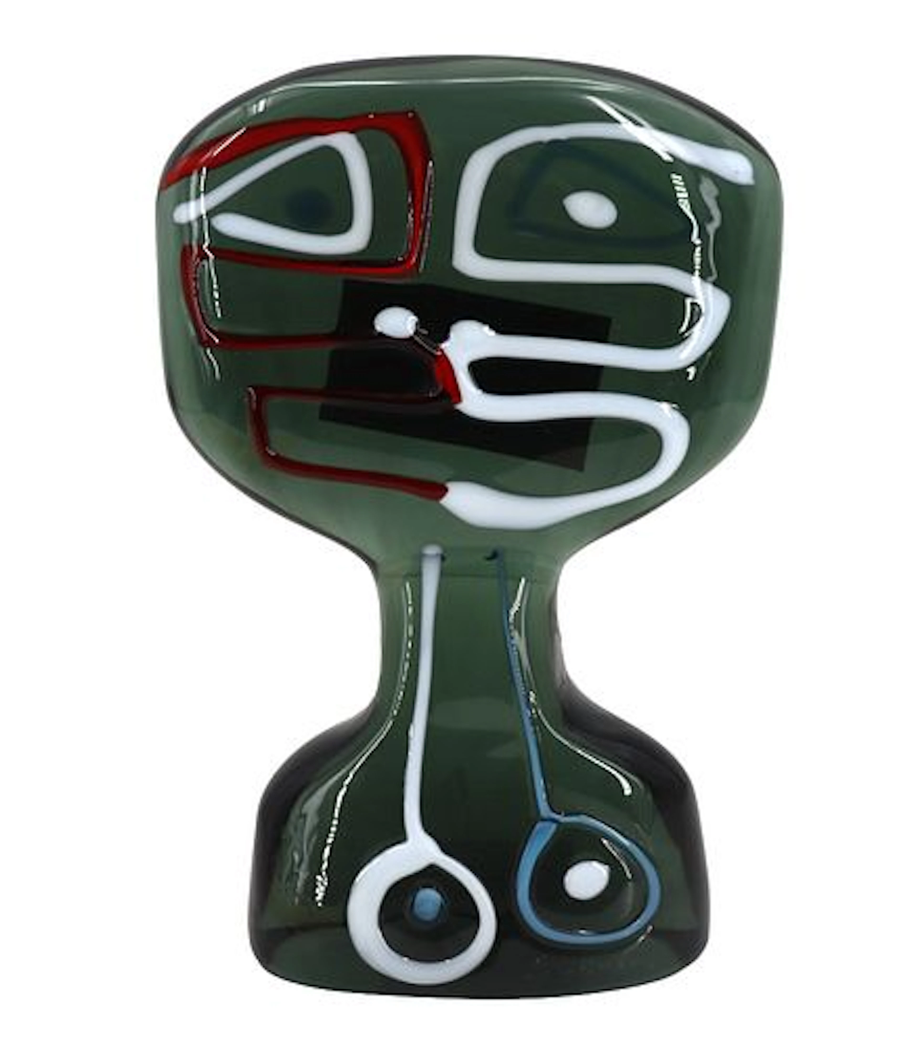 Ermanno Nason (1928-2013) Italian, Abstract Murano Art Glass Sculpture