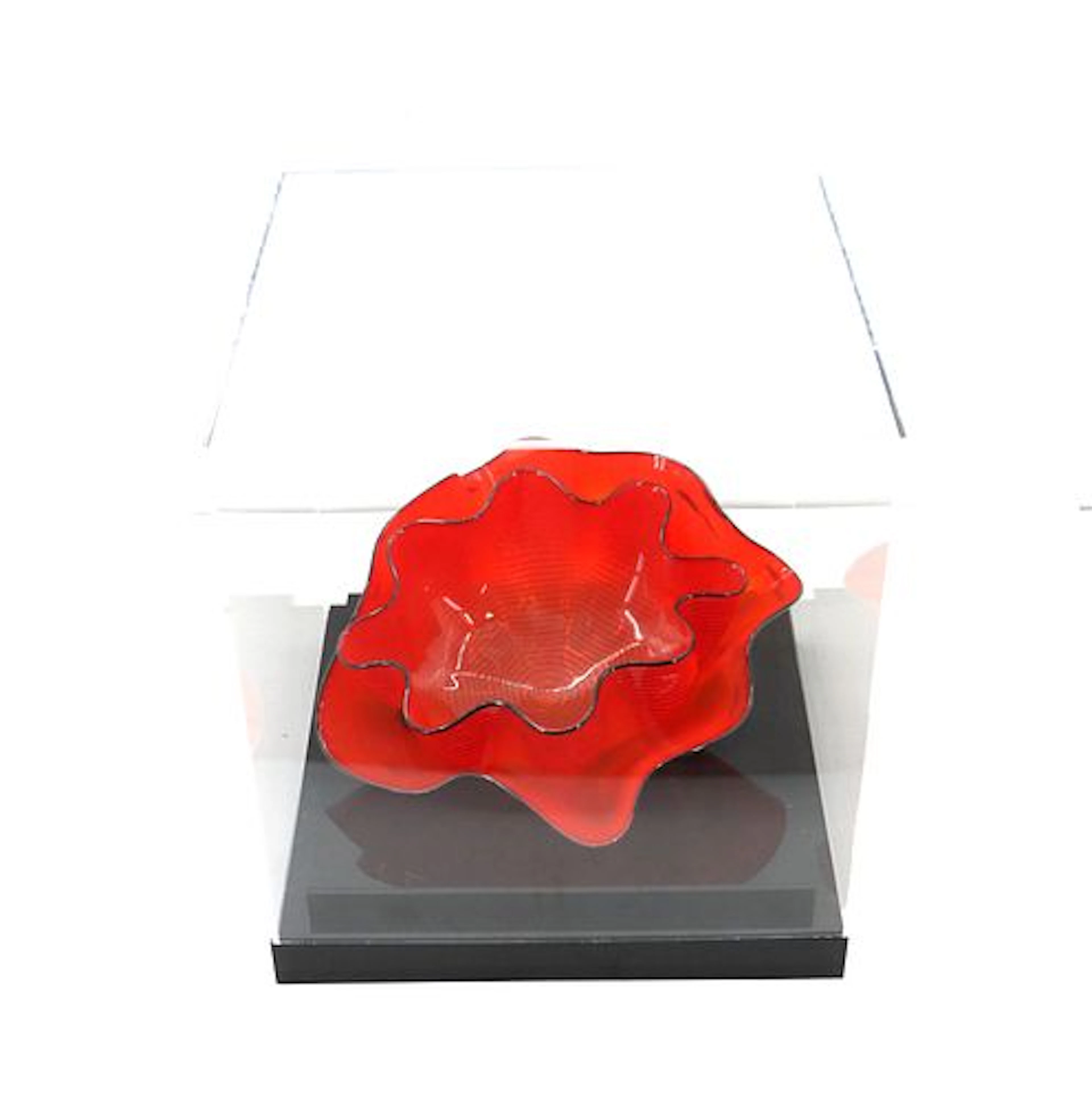 Dale Chihuly (Born 1941) American, Studio Edition Red Seafoam Art