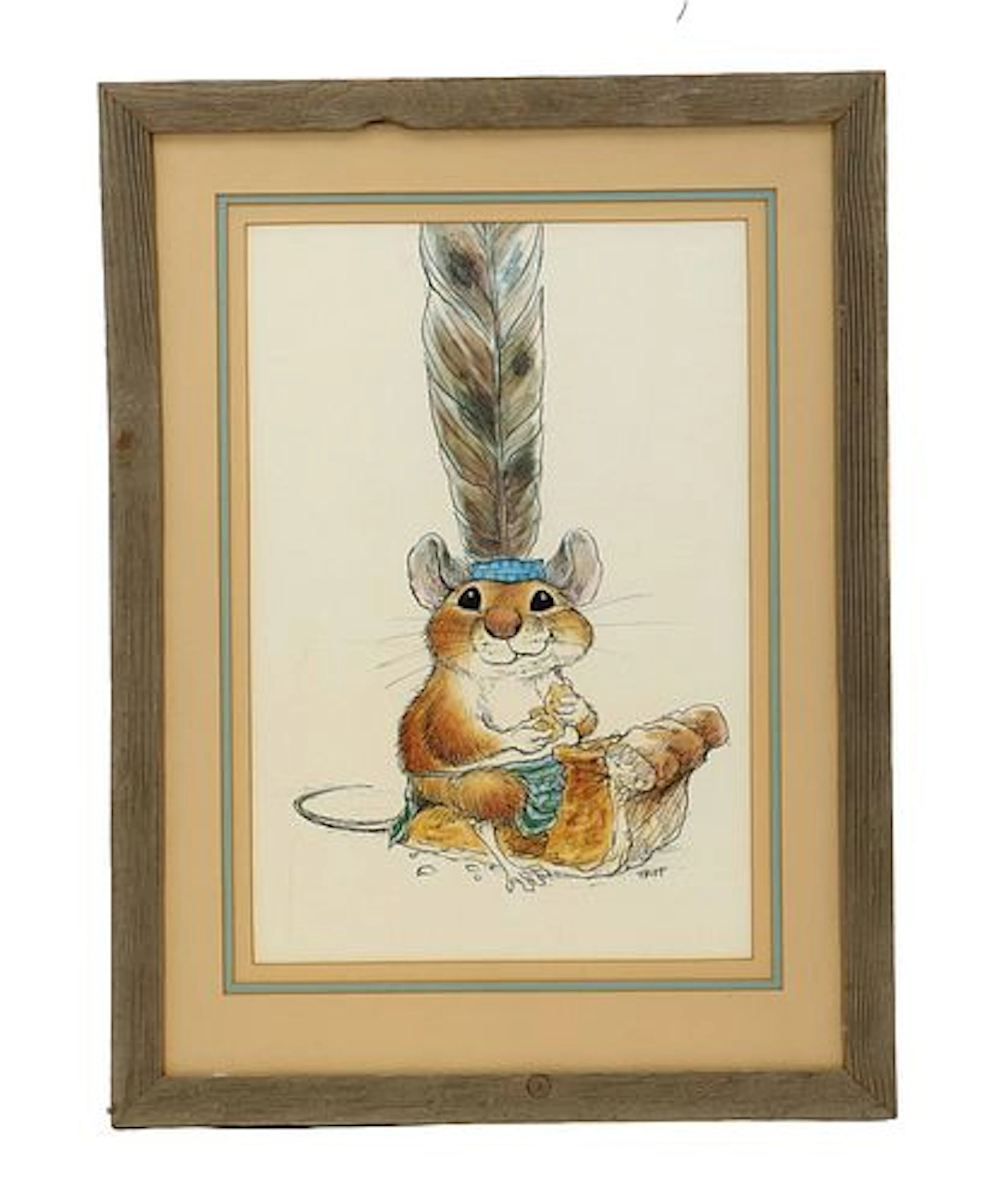 Wallace Tripp (1940-2018) American, Ink and Watercolor Illustration