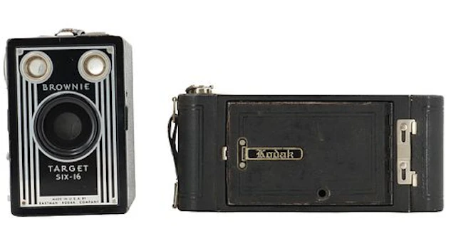 (2) Vintage Kodak Pocket Cameras