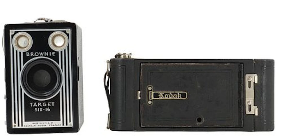 (2) Vintage Kodak Pocket Cameras