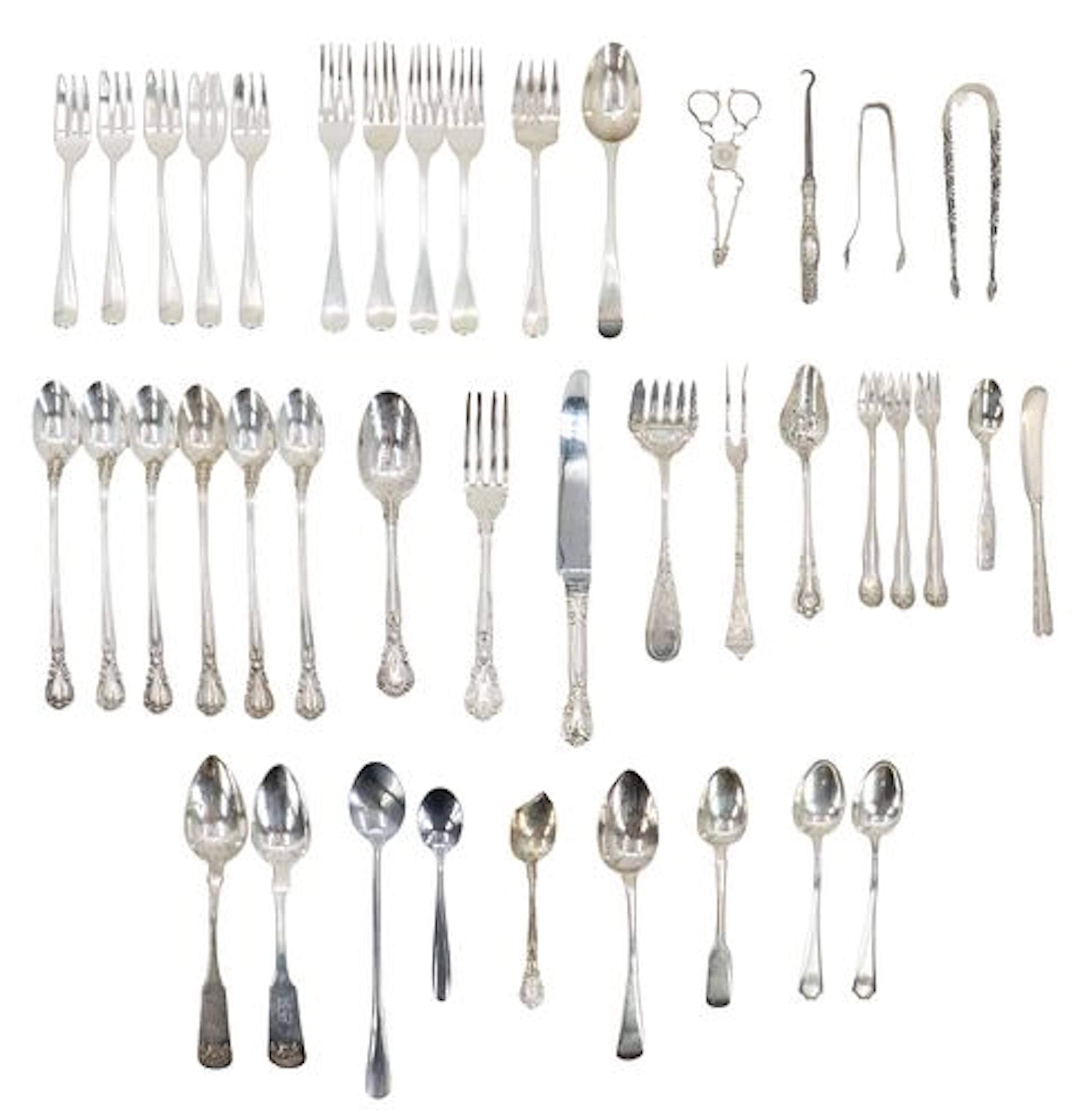 (41) Birks Sterling Silver Flatware - 36.078 ozt.