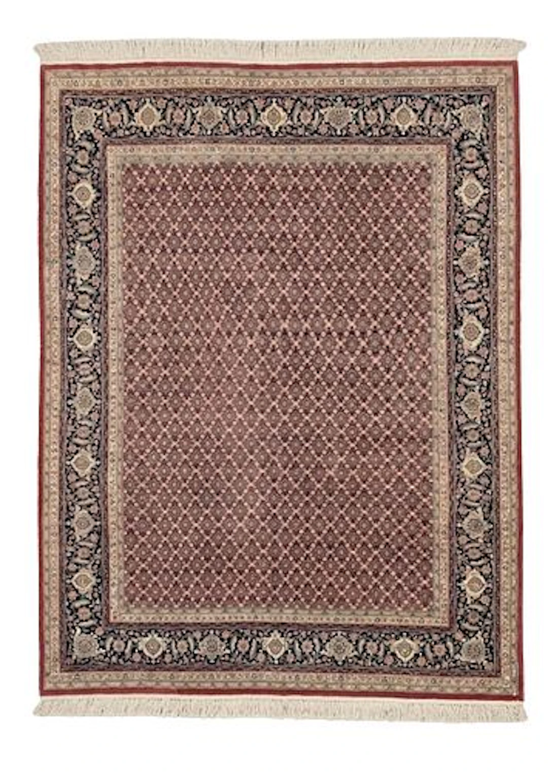 Persian Seraband Hand Knotted Wool Area Rug