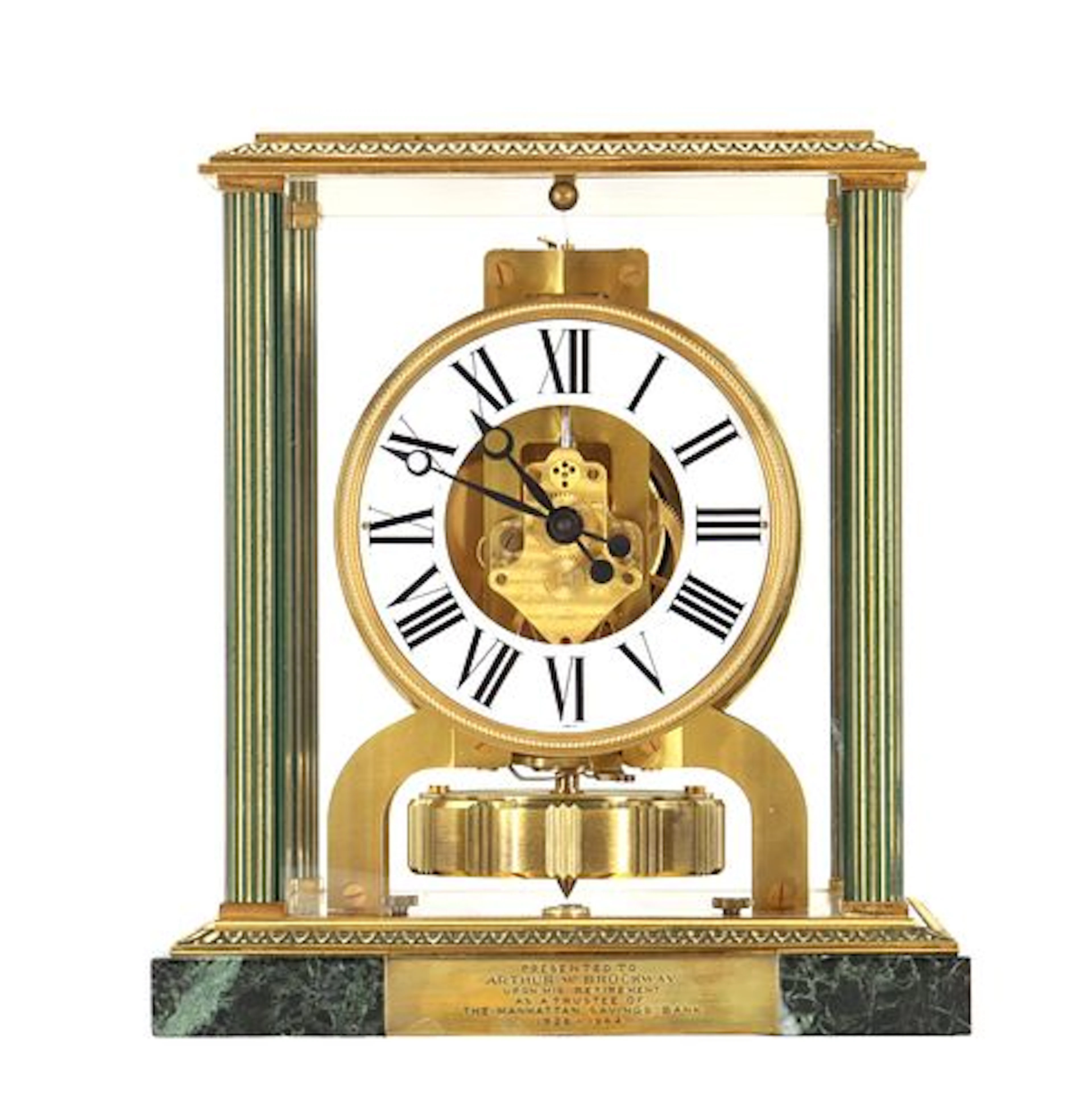 Jaeger-LeCoultre Atmos "Vendome" Mantel Clock