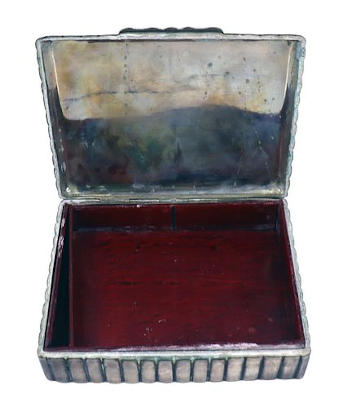 Sterling Silver Jewelry Box - Approx 12.920 ozt.