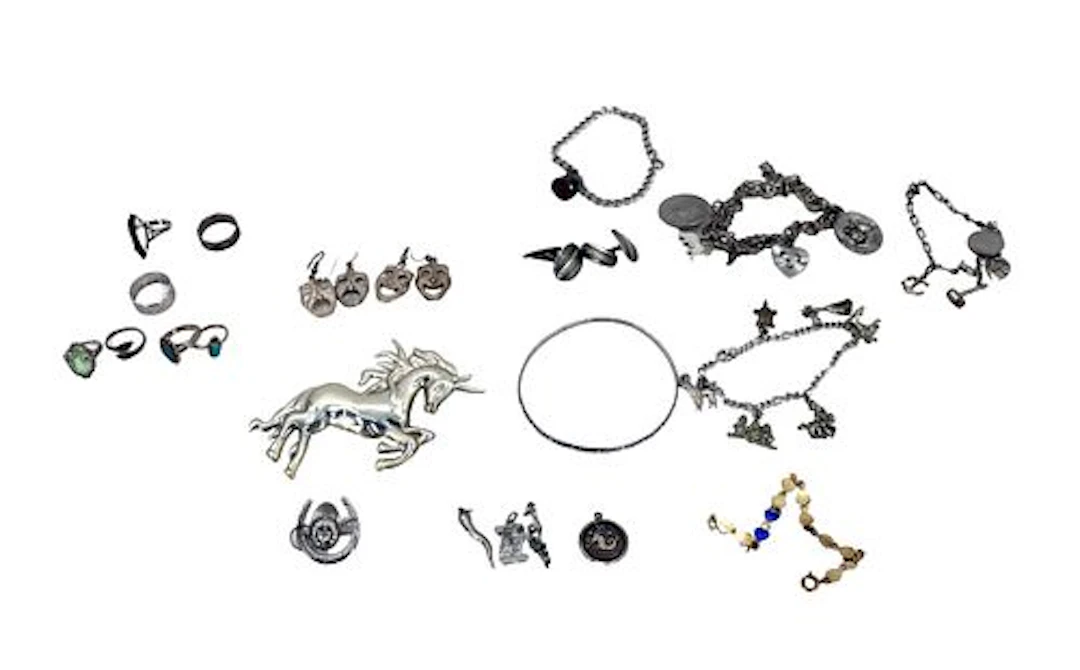 Collection of Miscellaneous Sterling Silver Jewelry - Gross 5.010 ozt.
