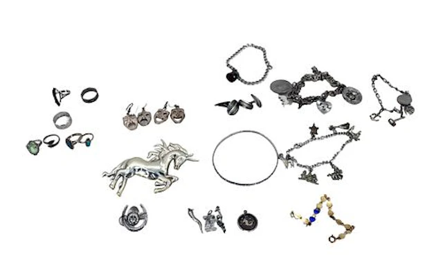 Collection of Miscellaneous Sterling Silver Jewelry - Gross 5.010 ozt.