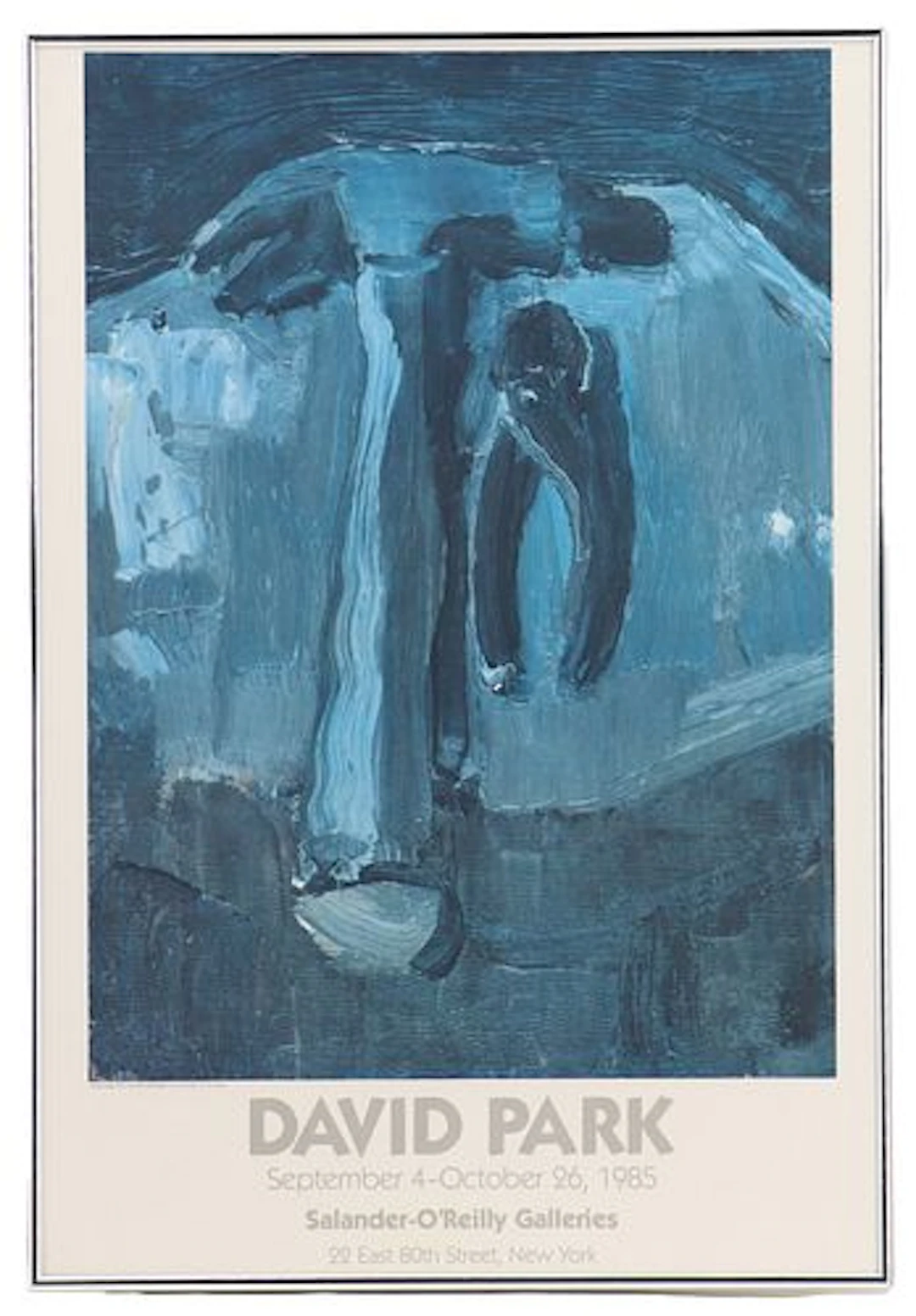 Original 1985 David Park Retrospective Exhibition Poster