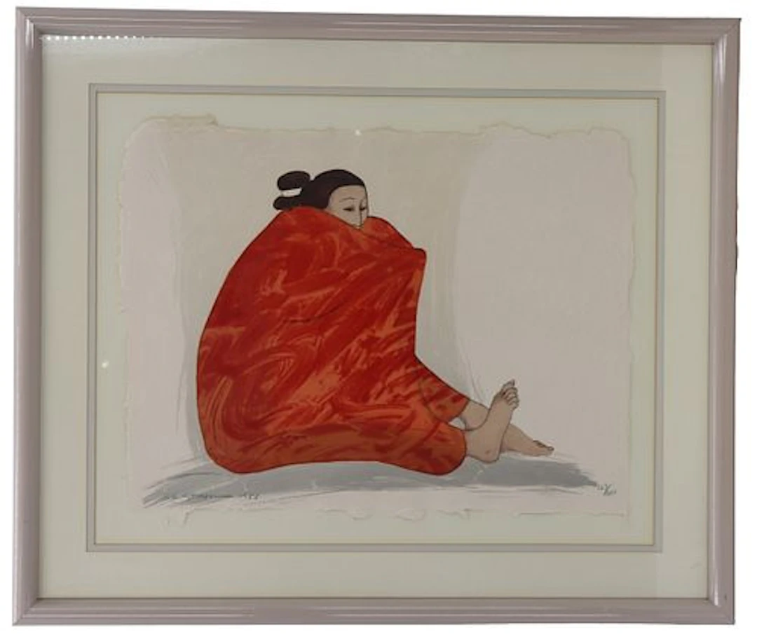 R.C. Gorman (1931-2005) Navajo, Signed Lithograph