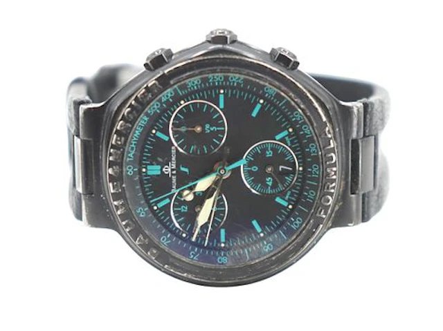 Baume & Mercier Formula Chronograph Stainless Steel Wrist Watch