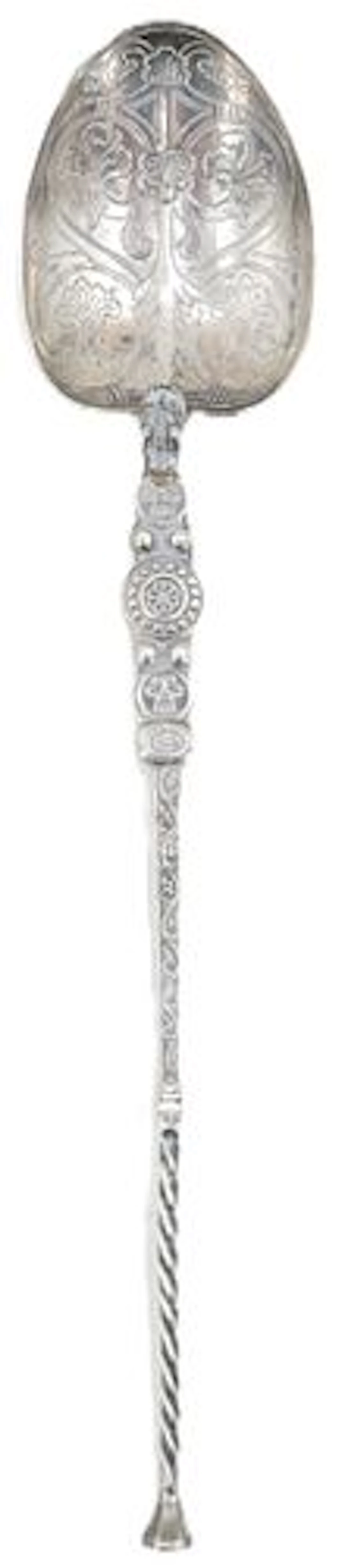 19th Century European Tested Sterling Silver Royal Coronation Anointing