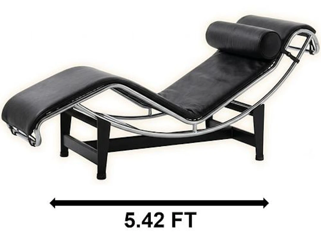 Le Corbusier (1887-1965) French/Swiss, Vintage Italian Cassina Chaise