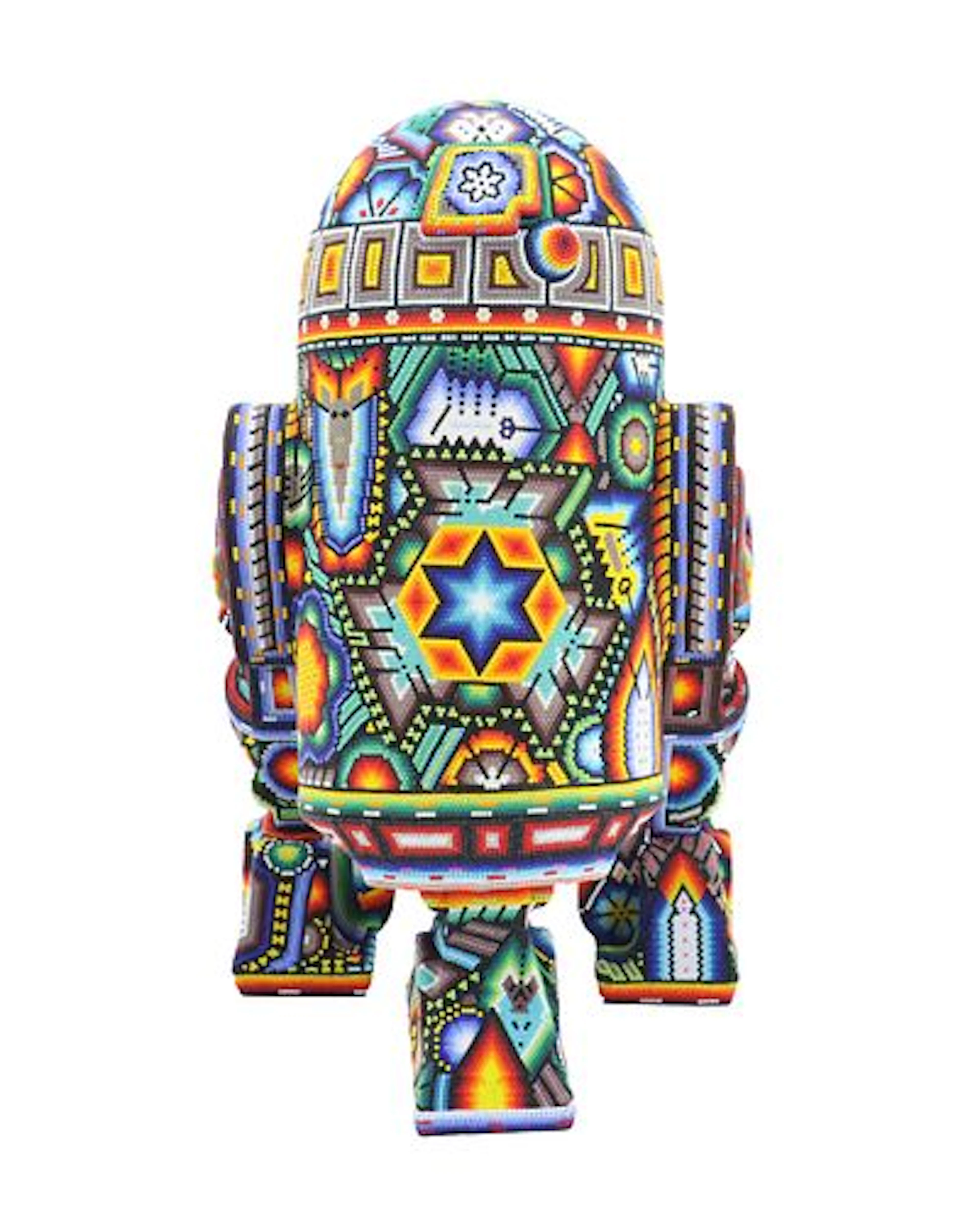 CHROMA aka Rick Wolfryd (Born 1953) American, Color Beaded Huichol