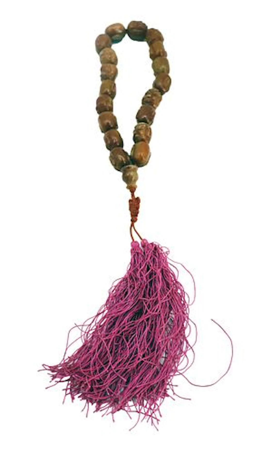 Chinese Hand Carved Olive Put (Hediao) Luohan/Arhat Prayer Beads