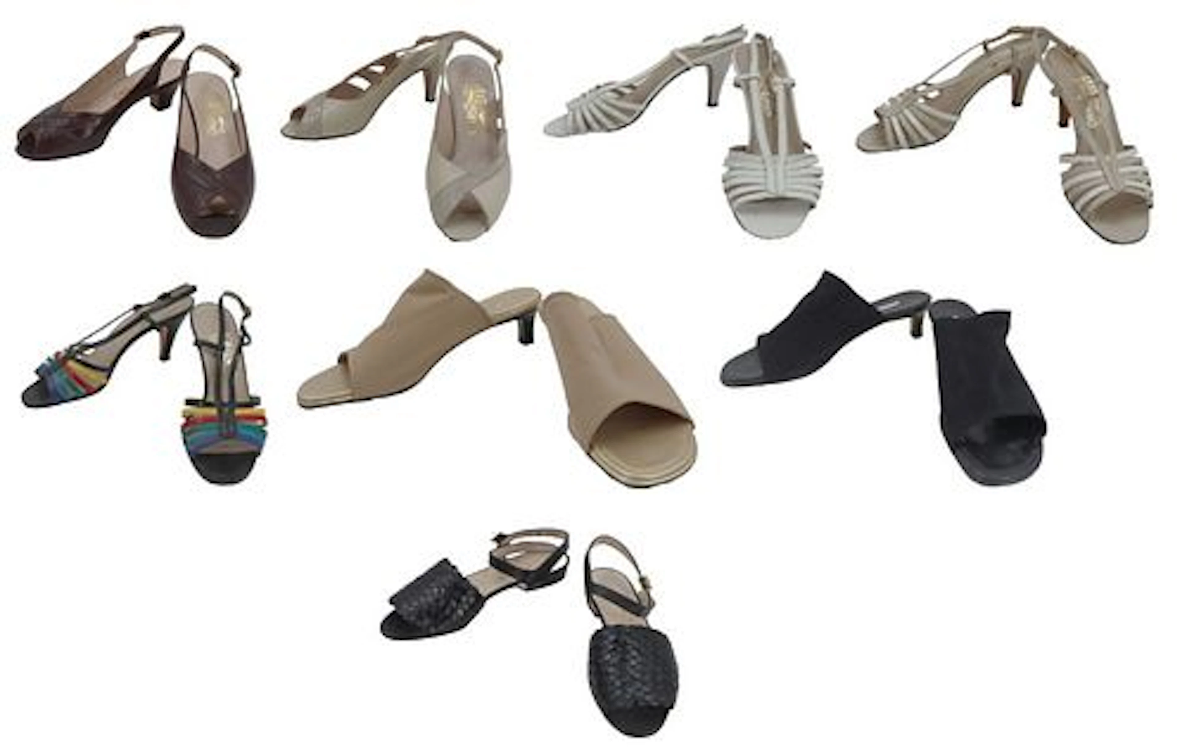 (8) Pairs of Designer Women's Shoes