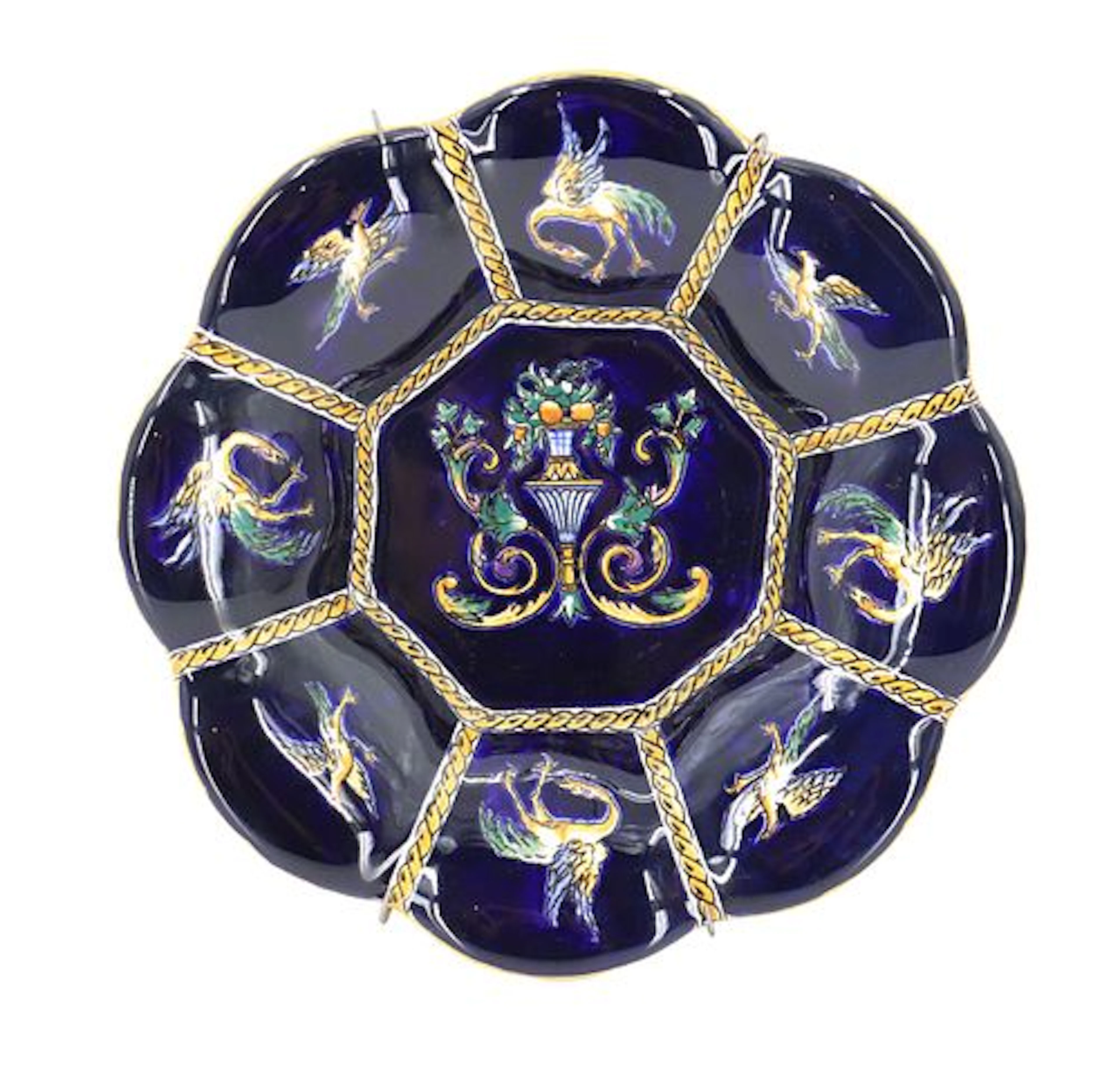 Vintage French Gien Faience Bowl