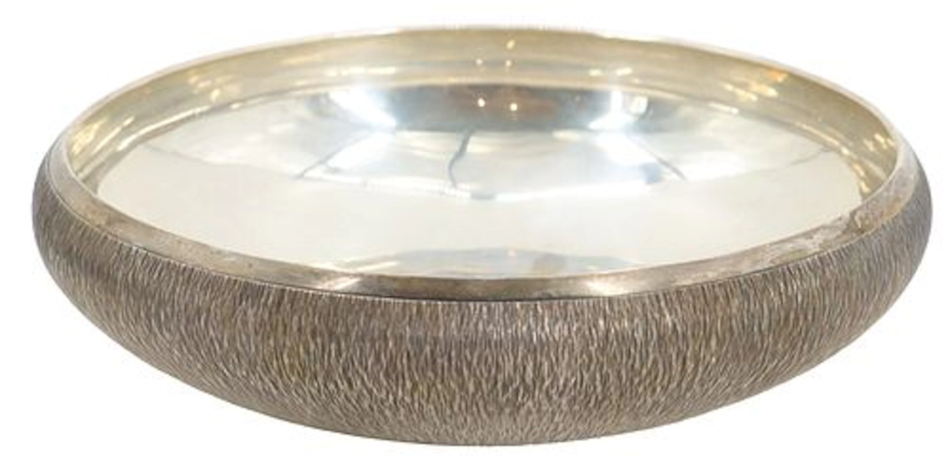 Adrian Benney (1930-2008) British, "Bark Finish" Commemorative Sterling