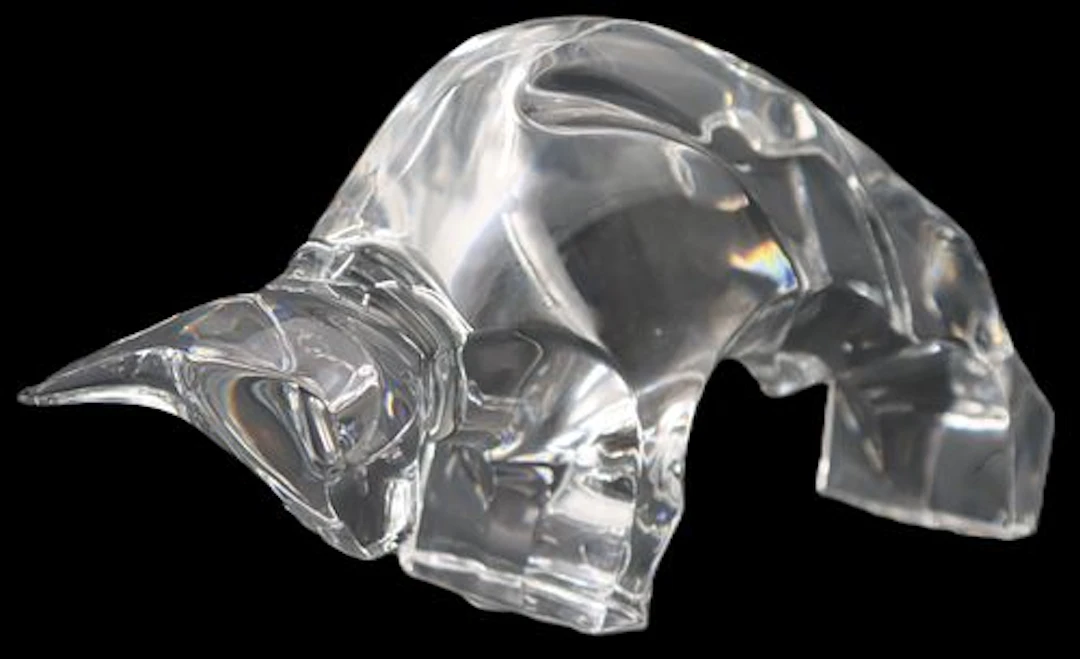 Baccarat Crystal "Wall Street Bull" (Taureau) Figurine