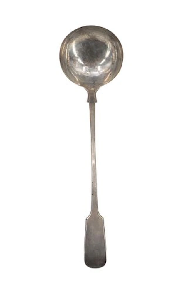 Antique Martin, Hall & Co. Sterling Silver Soup Ladle - 8.705 ozt.