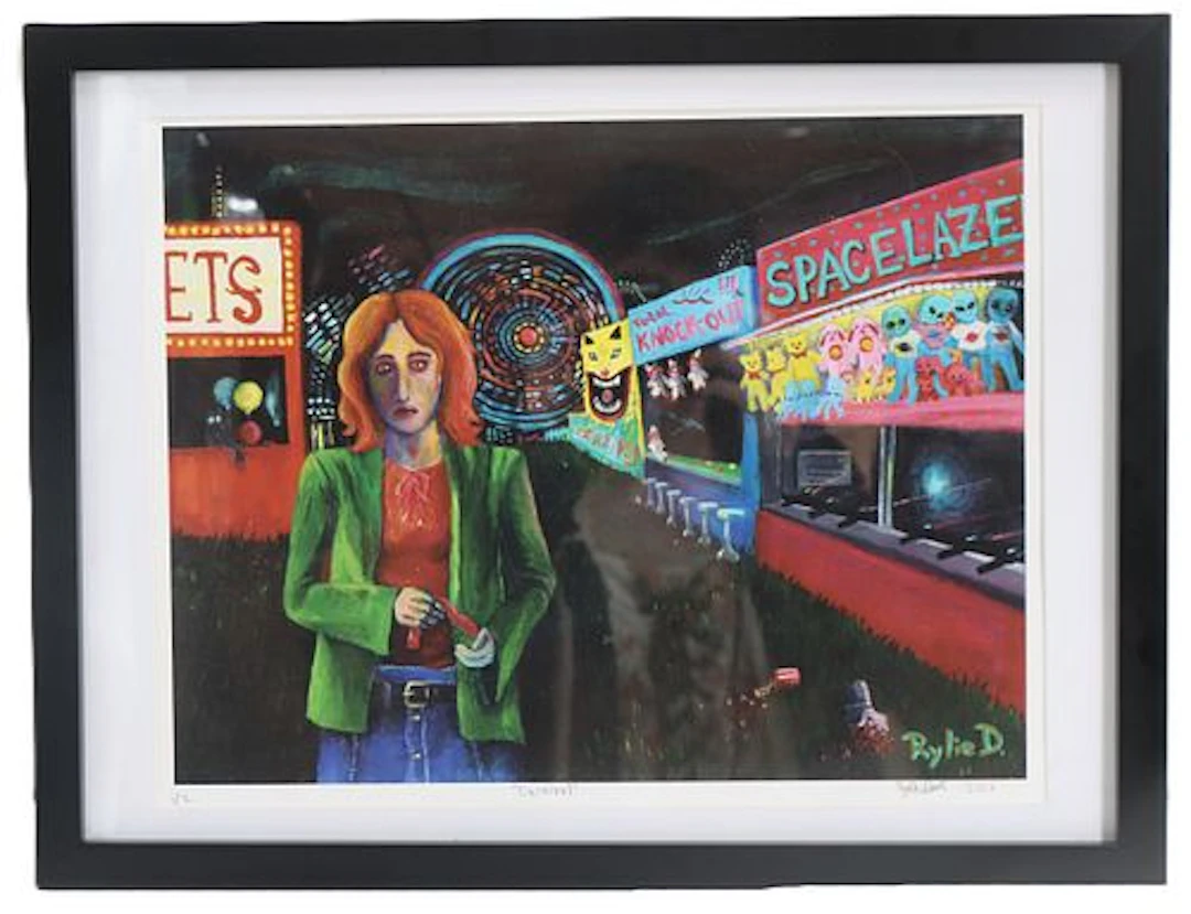 Rylie Dexter (Born 1994) American, Archival Ink on Paper "Carnival
