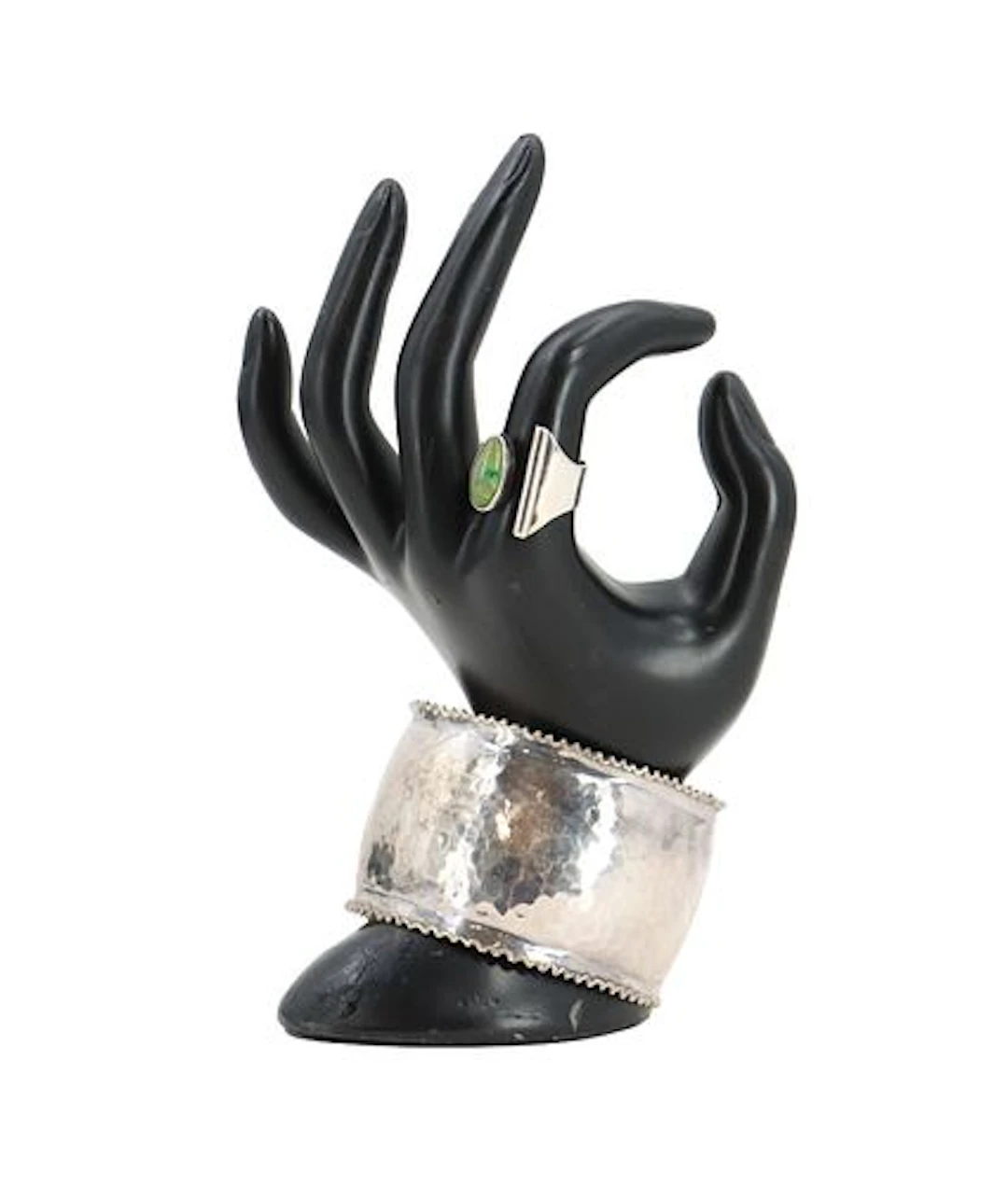 Sterling Silver Bracelet and Ring - Gross 2.050 ozt.