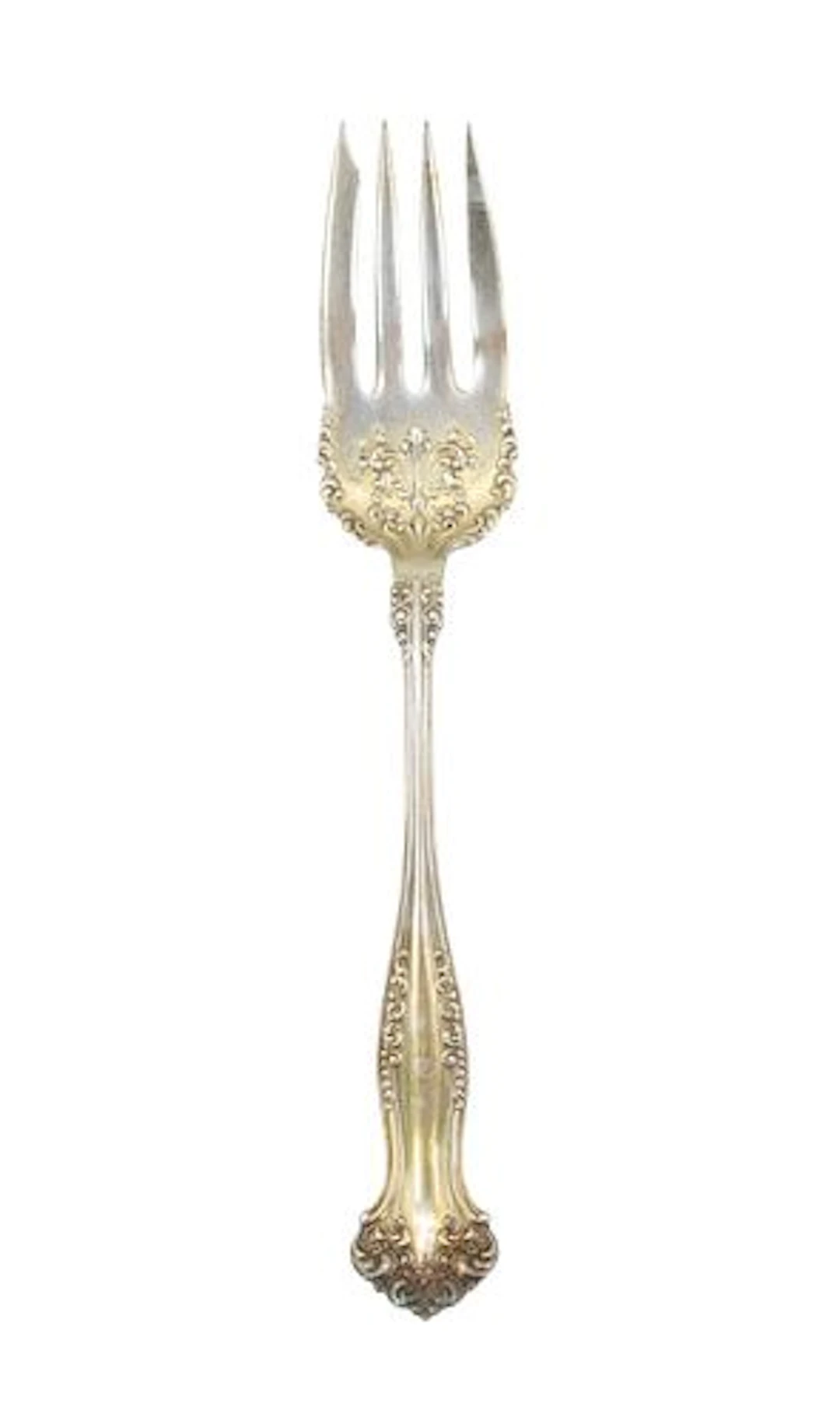 Antique 1847 Rogers Bros. Silver-Plated Serving Fork