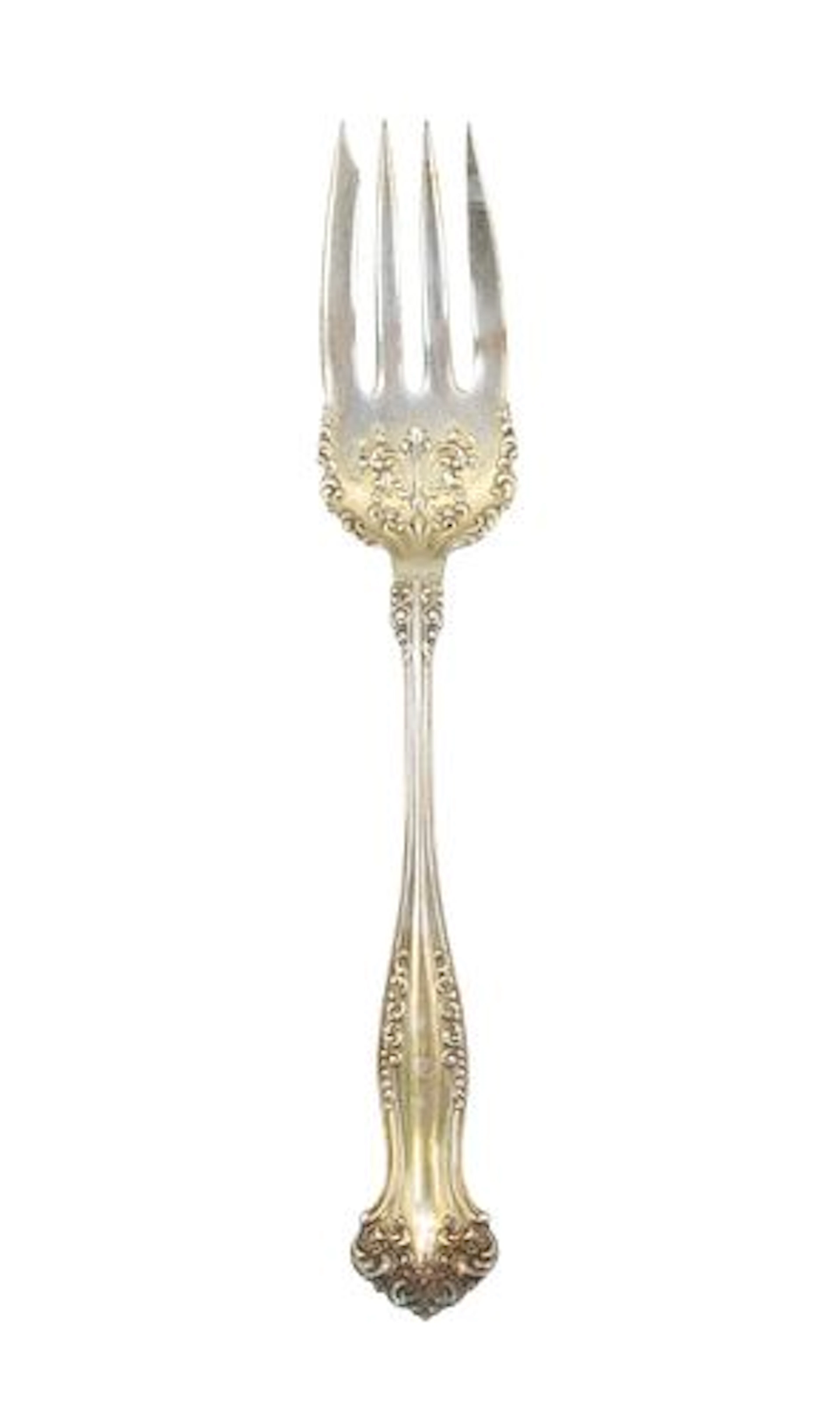 Antique 1847 Rogers Bros. Silver-Plated Serving Fork