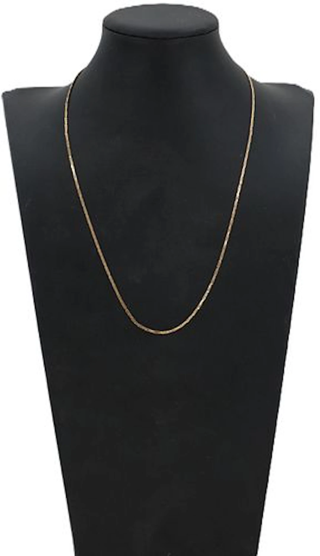 Marked 14k Gold Fine Serpent Link Chain Necklace - 3.6 g.