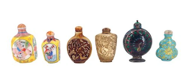 (6) Chinese Snuff Bottles