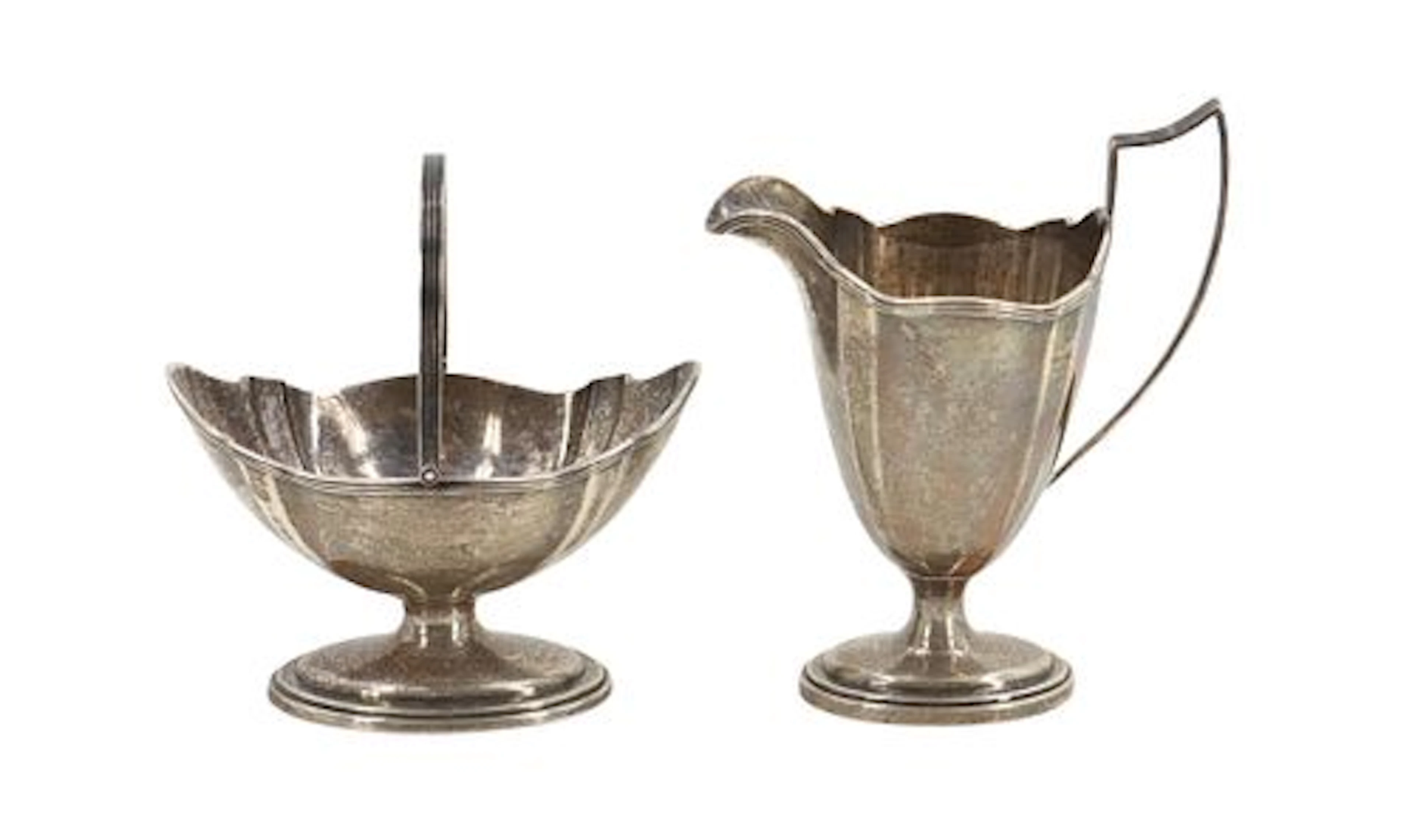 (2) Gorham Sterling Silver "Plymouth" Footed Vessels - 10.380 ozt.