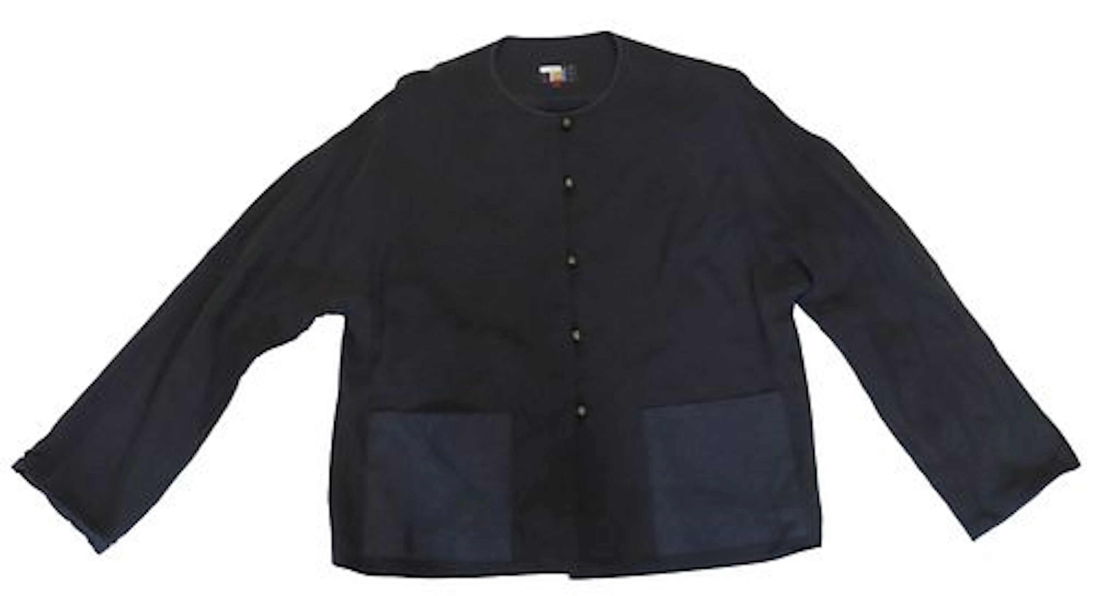 Chinese Black Silk Jacquard Embroidered Jacket