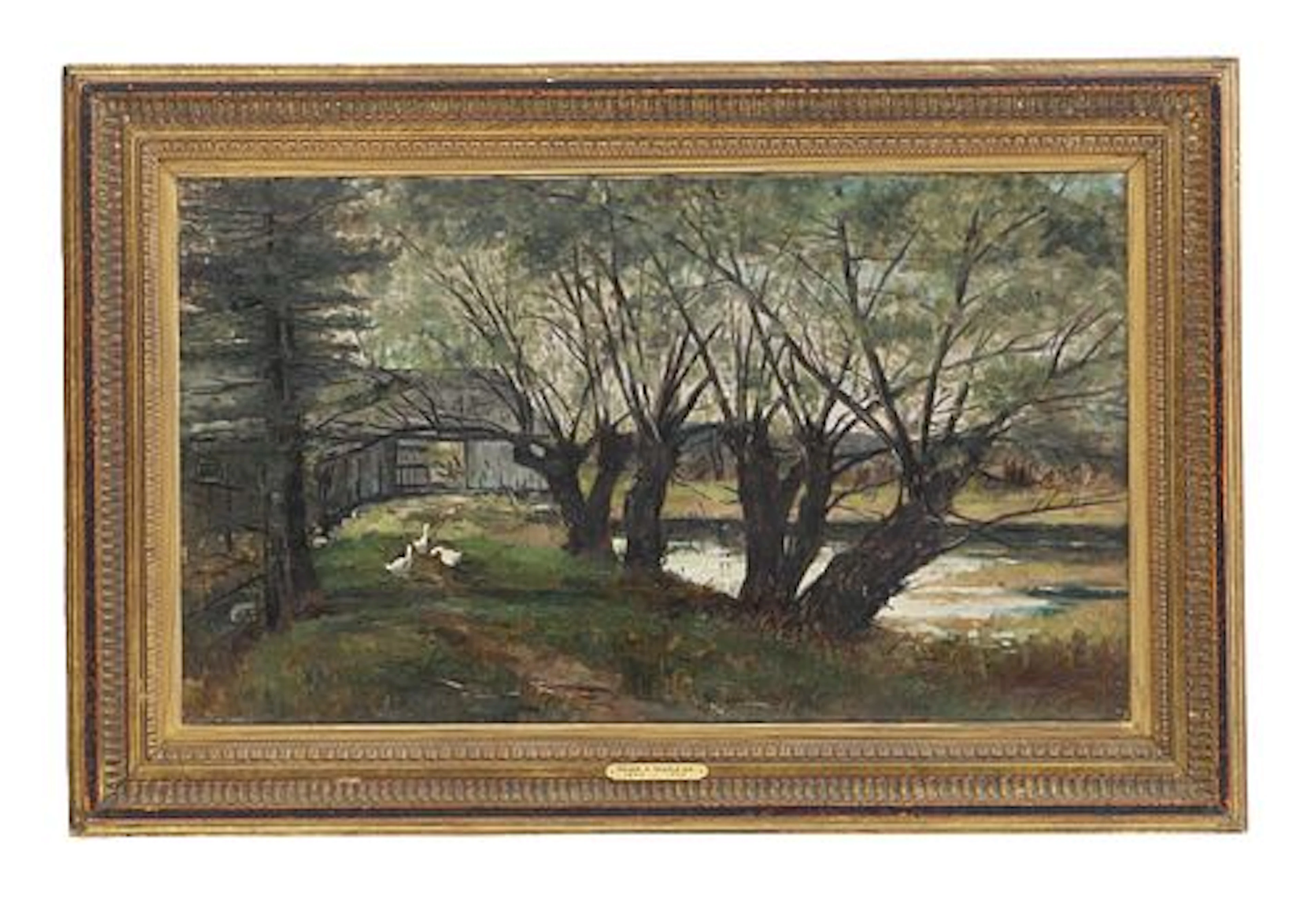 Frank Henry Shapleigh (1842-1906) American, Oil on Canvas