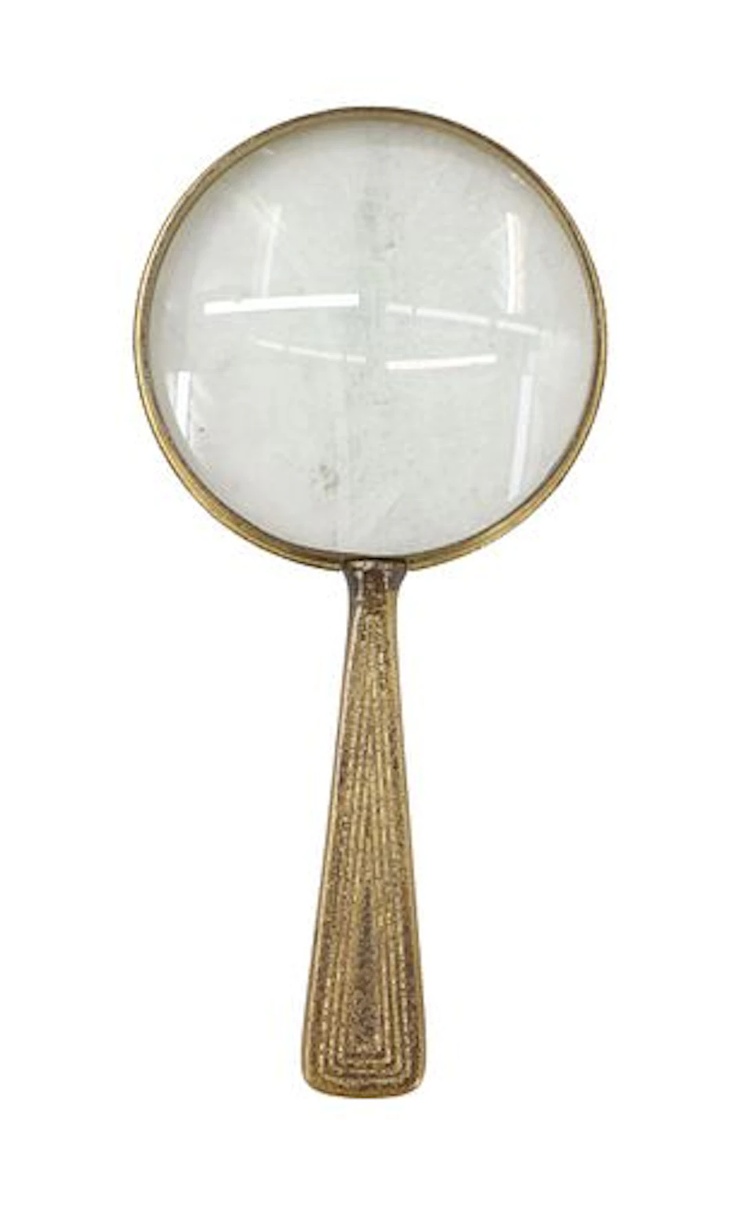Antique Tiffany Studios Gilt Bronze Magnifying Glass