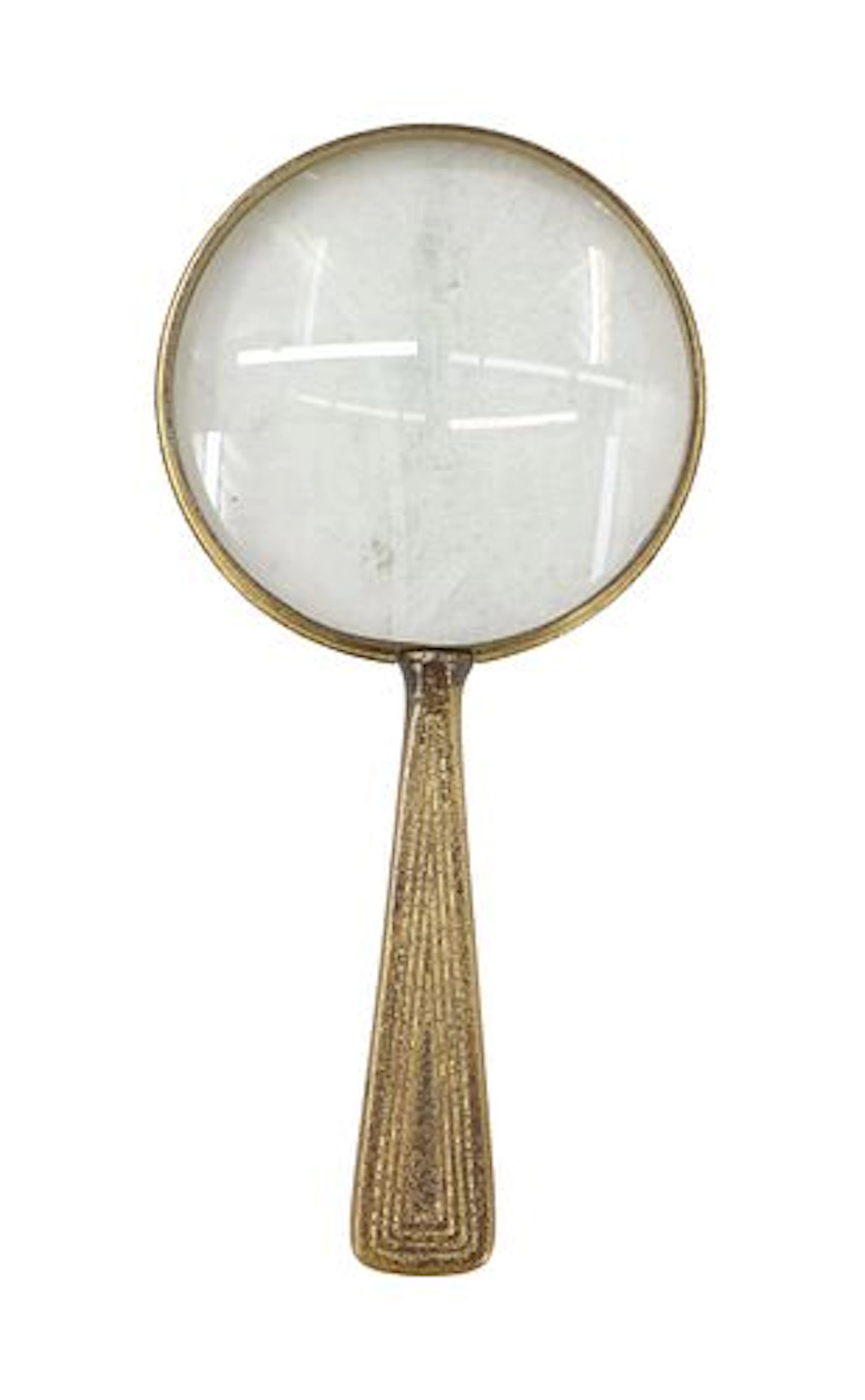 Antique Tiffany Studios Gilt Bronze Magnifying Glass